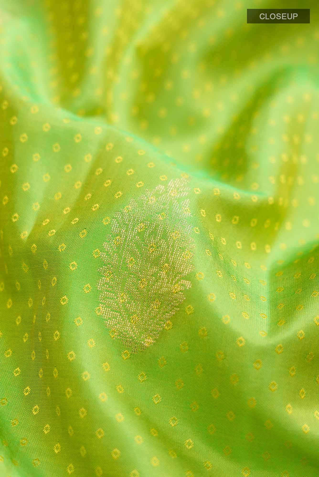 Green Kanchipuram Silk Saree