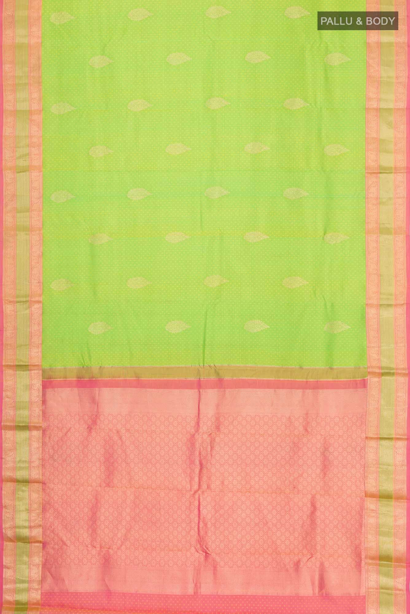 Green Kanchipuram Silk Saree