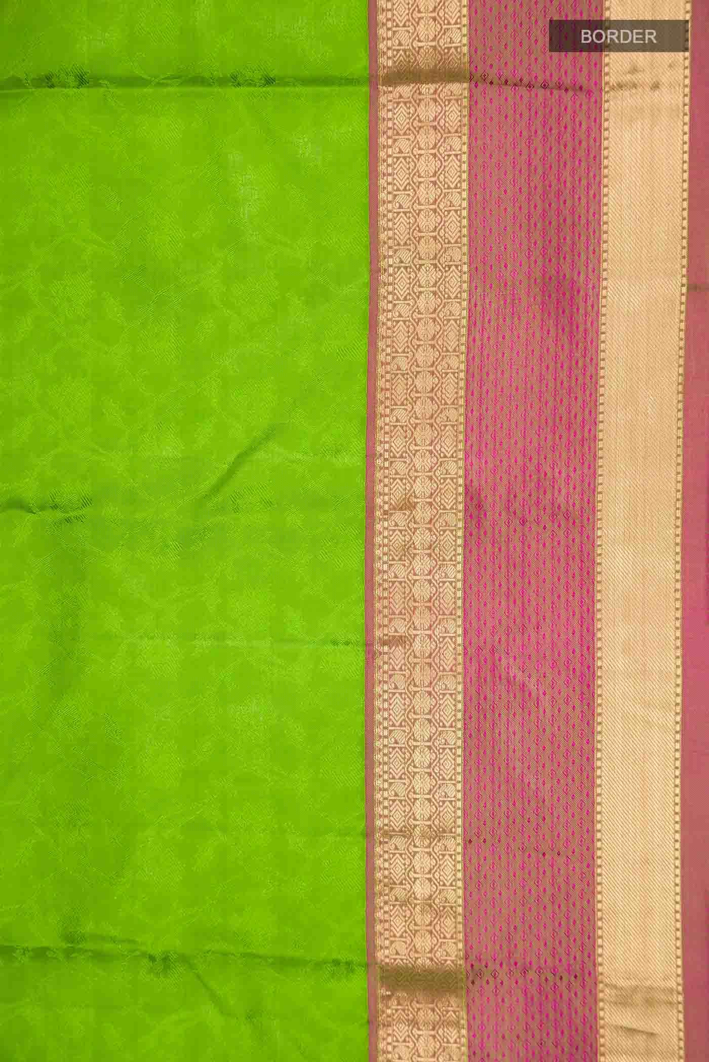 Green Kanchipuram Silk Saree