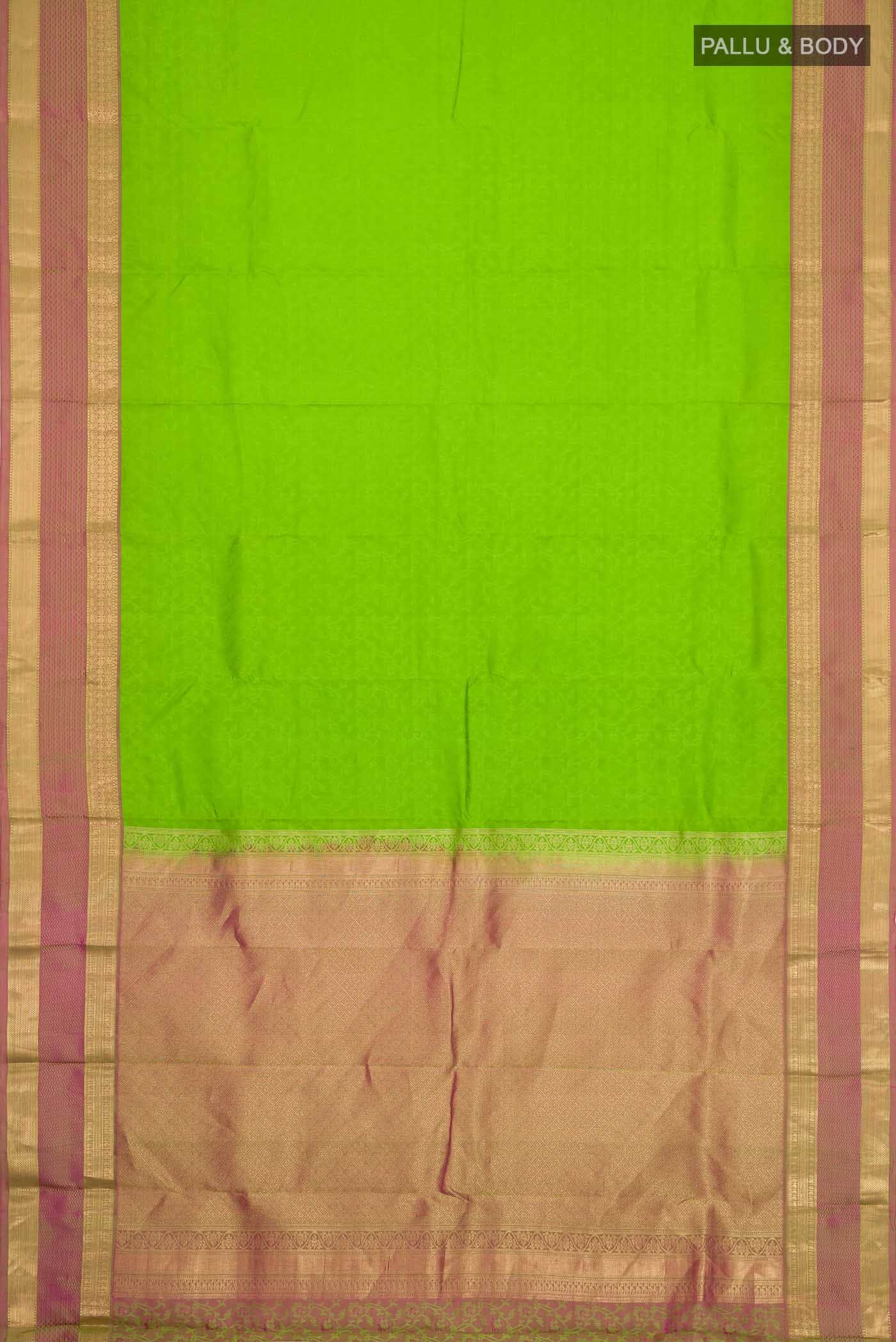 Green Kanchipuram Silk Saree