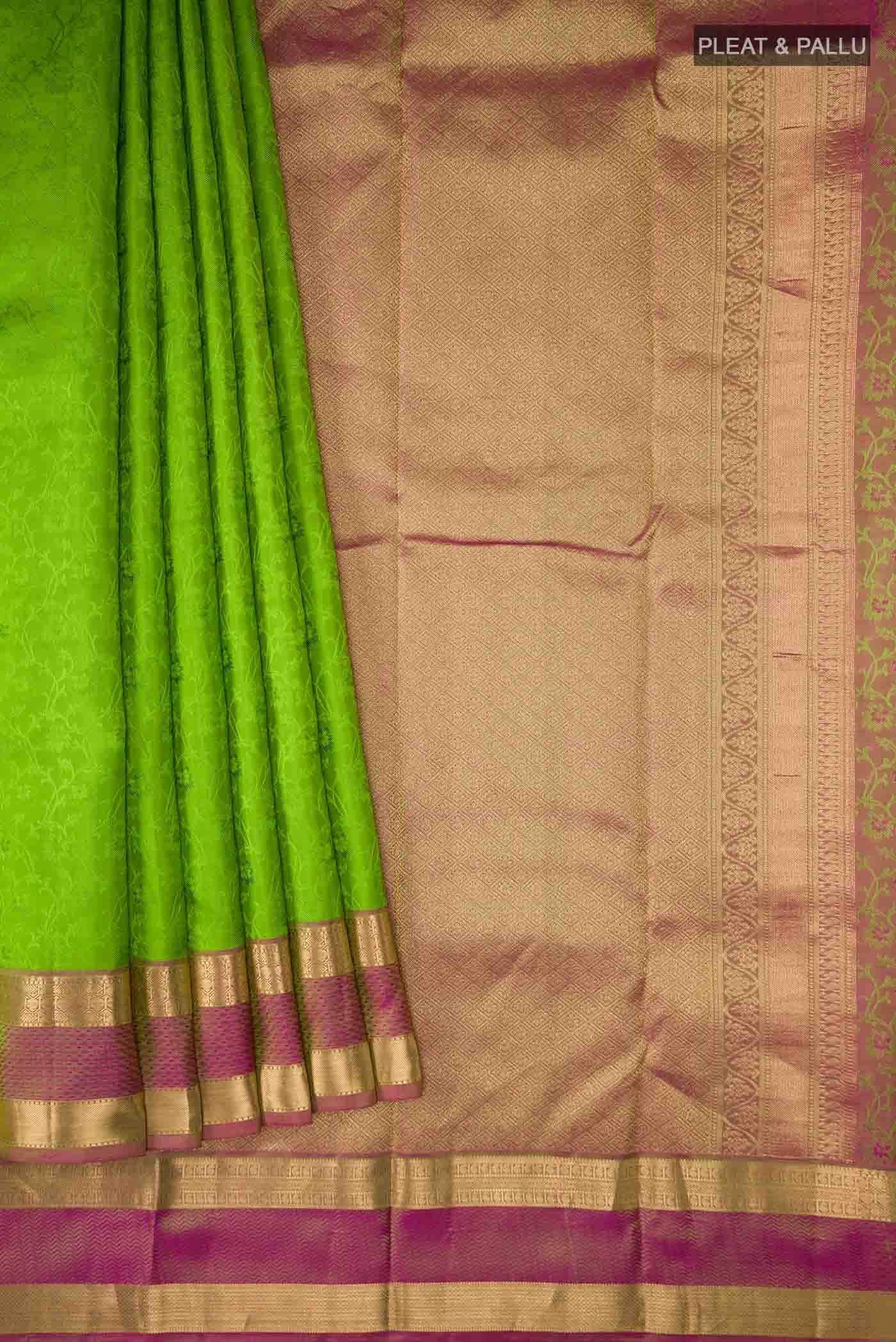 Green Kanchipuram Silk Saree