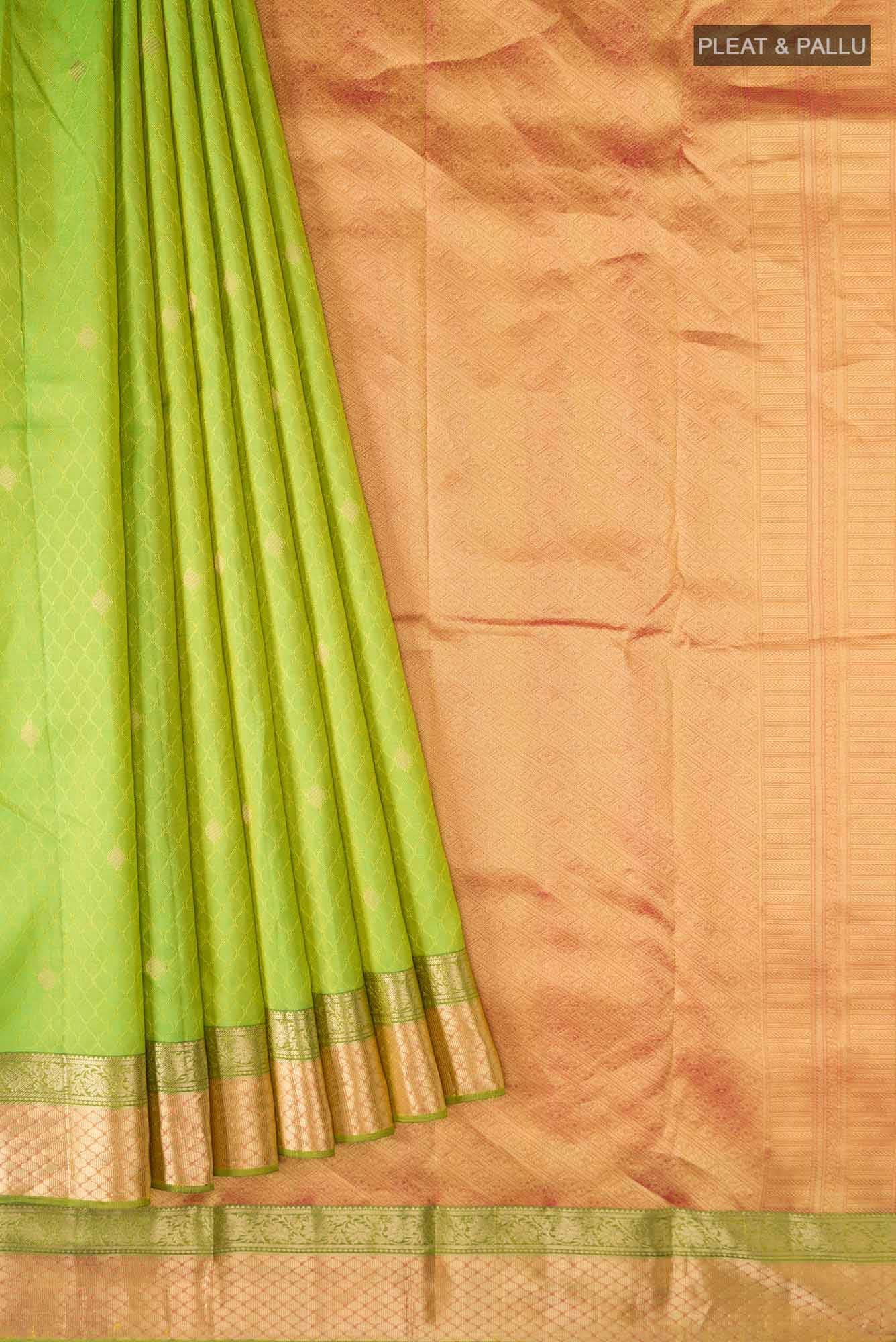 Green Kanchipuram Silk Saree