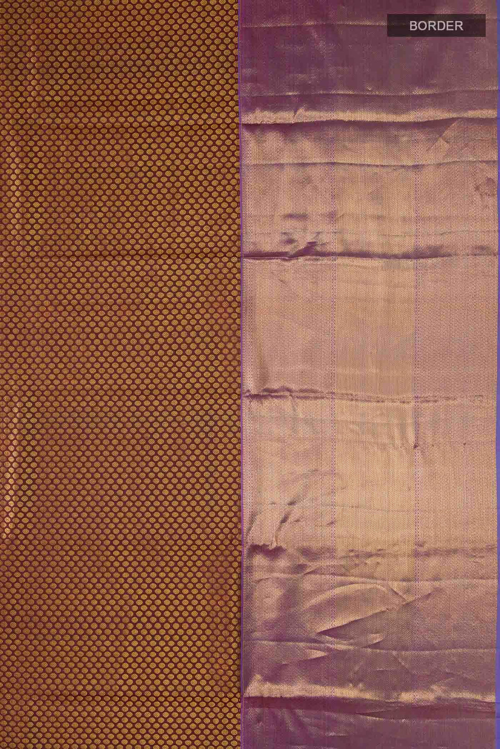 Maroon Kanchipuram Silk Saree