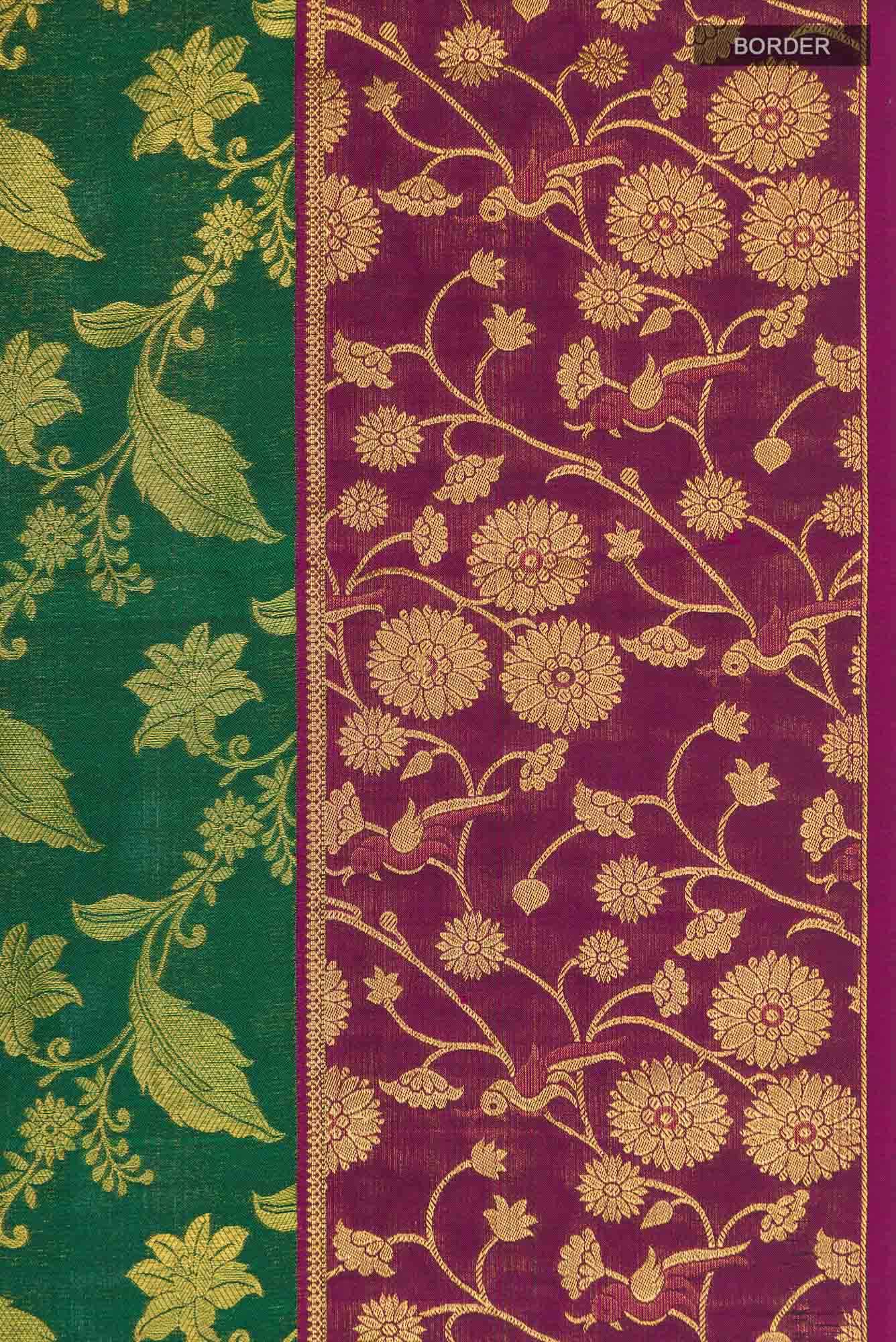 Green Kanchipuram Silk Saree