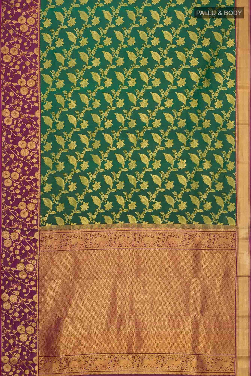 Green Kanchipuram Silk Saree