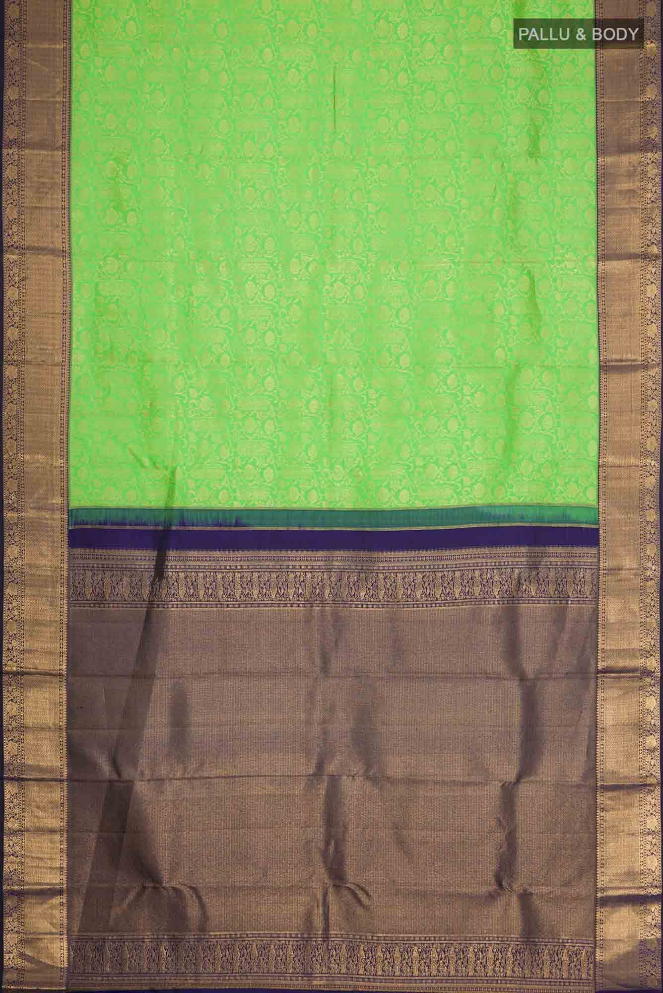 Green Kanchipuram Silk Saree
