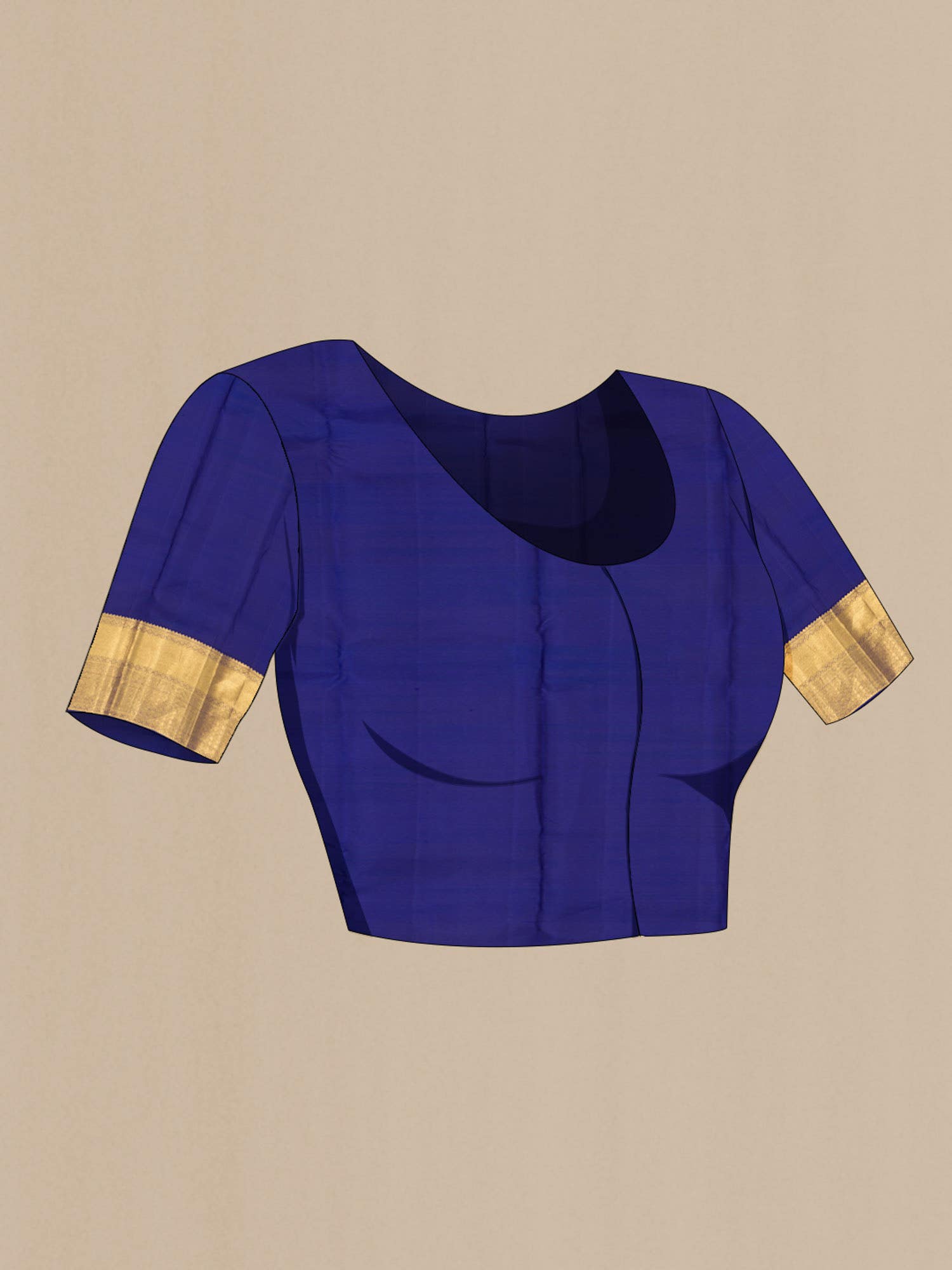 Multi Kanchipuram Silk Saree