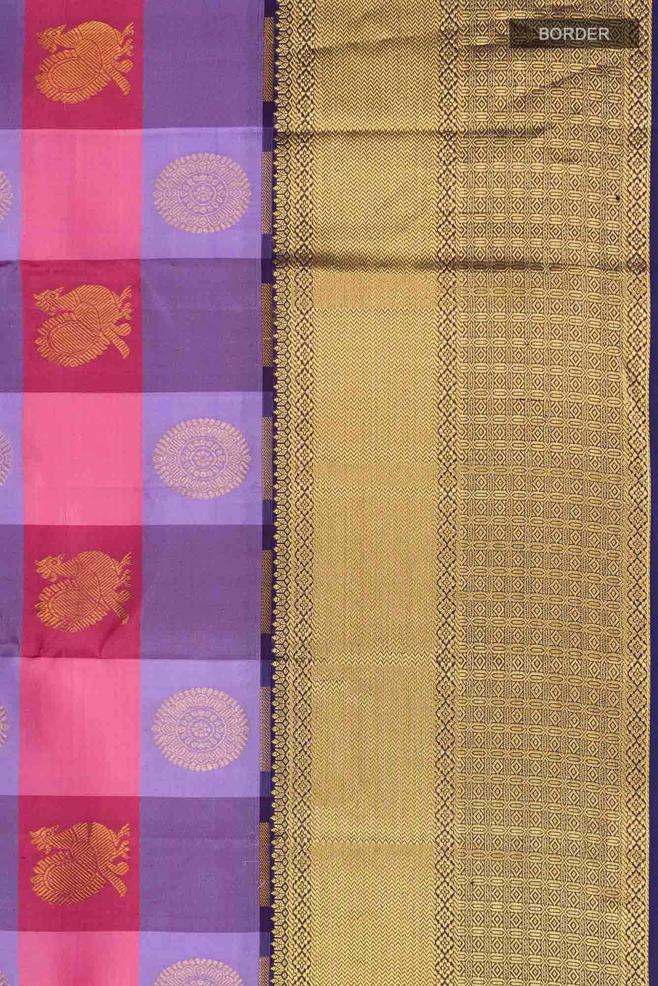 Multi Kanchipuram Silk Saree