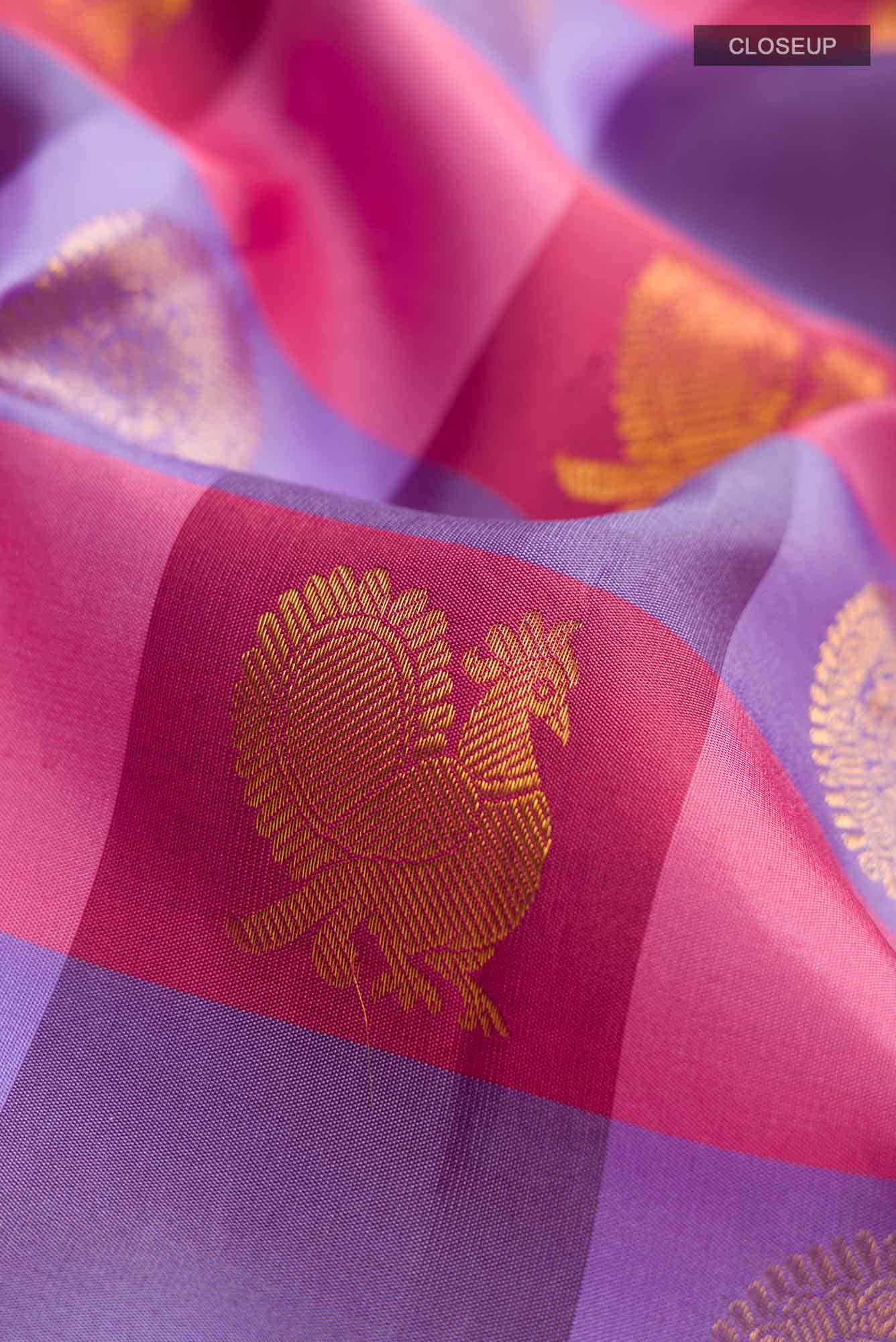 Multi Kanchipuram Silk Saree