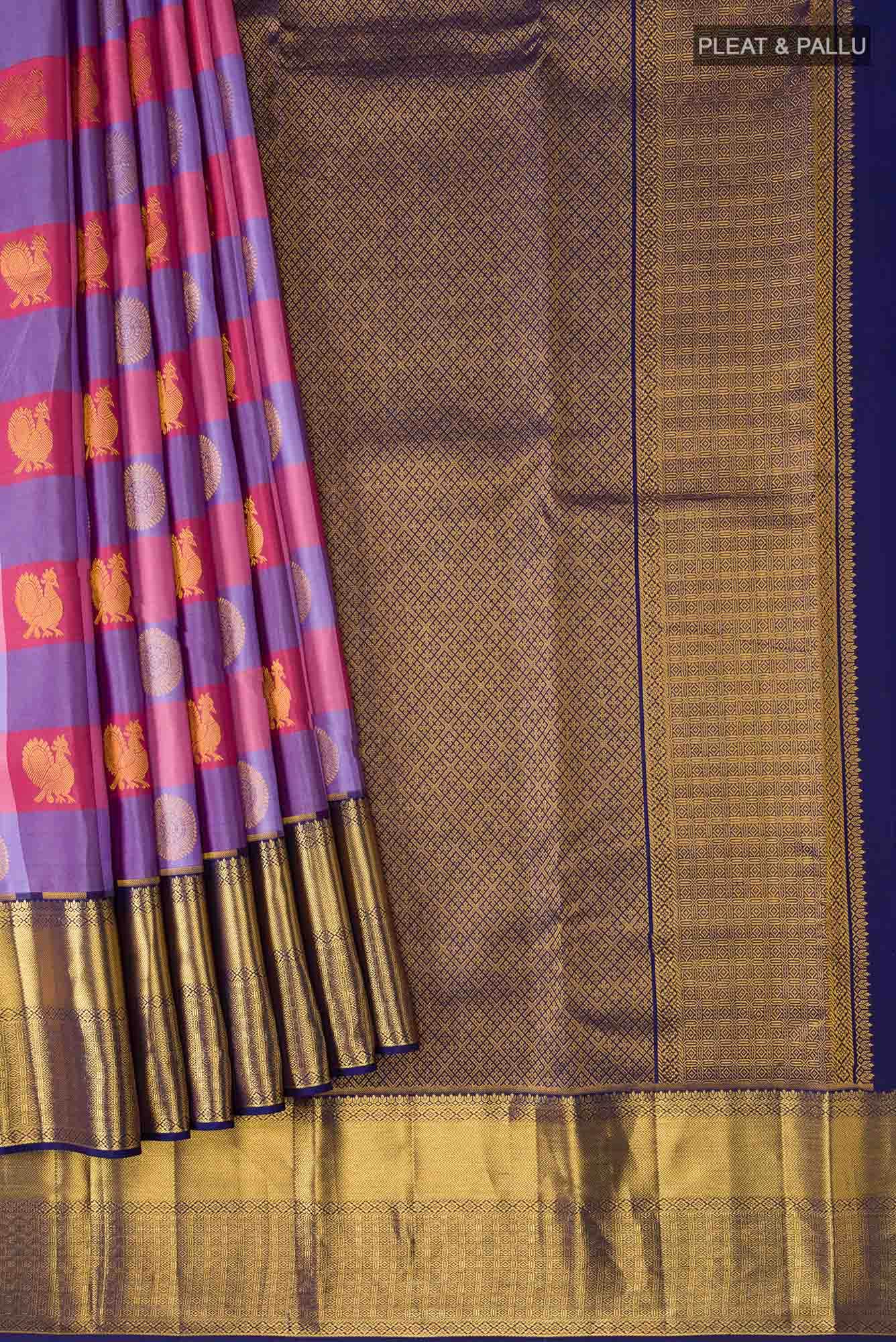 Multi Kanchipuram Silk Saree