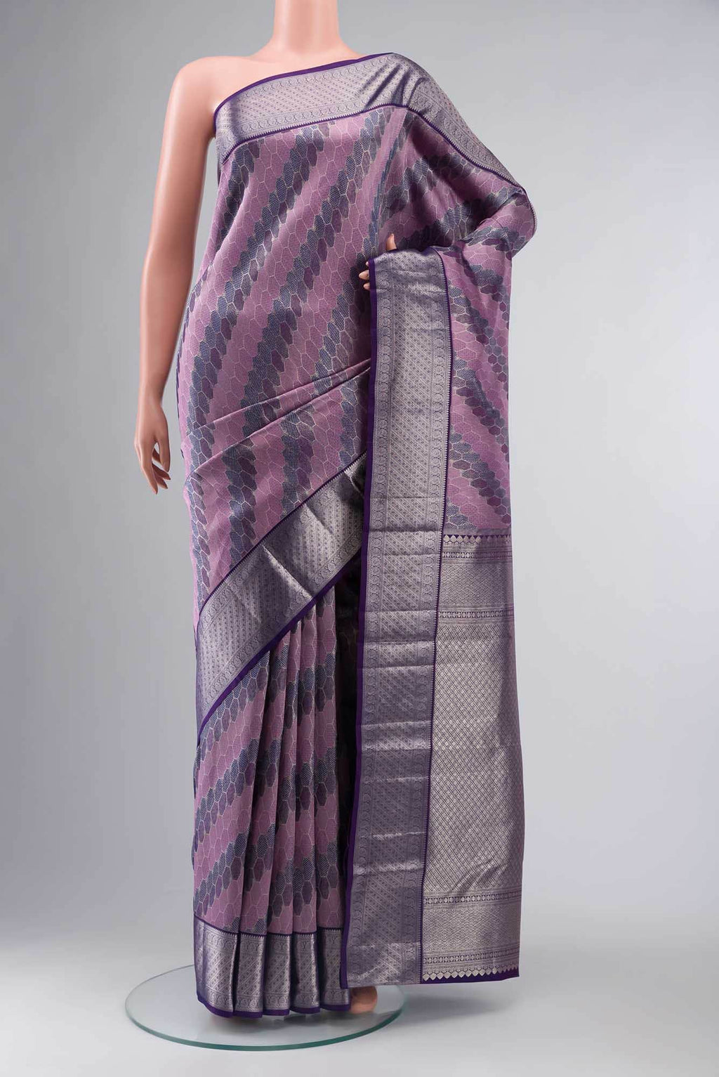 Multi Kanchipuram Silk Saree