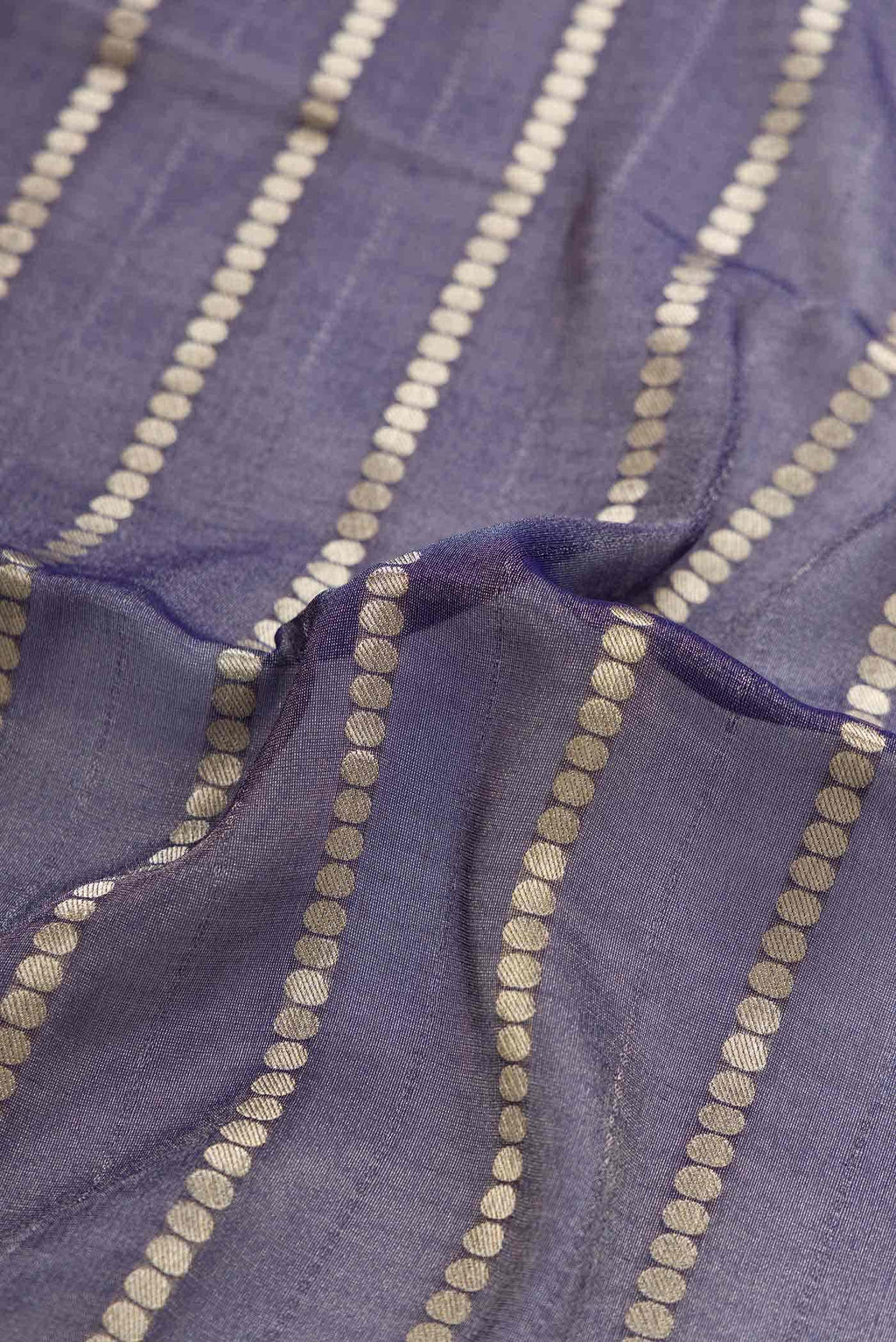 Navy Blue Mysore Georgette Saree
