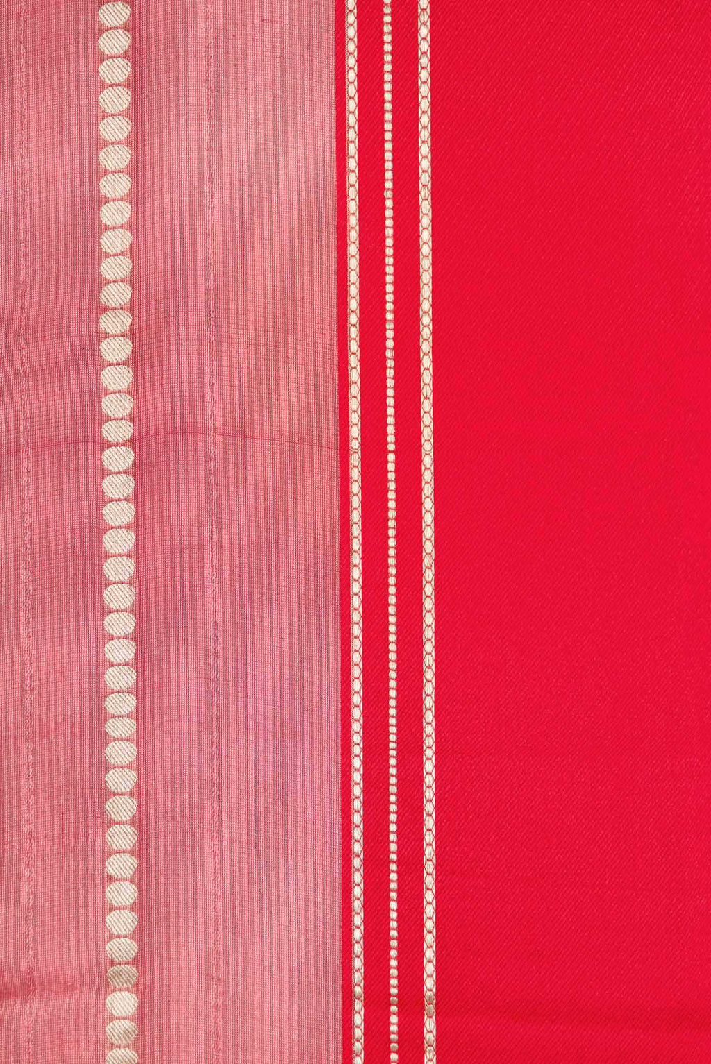 Red Mysore Georgette Saree