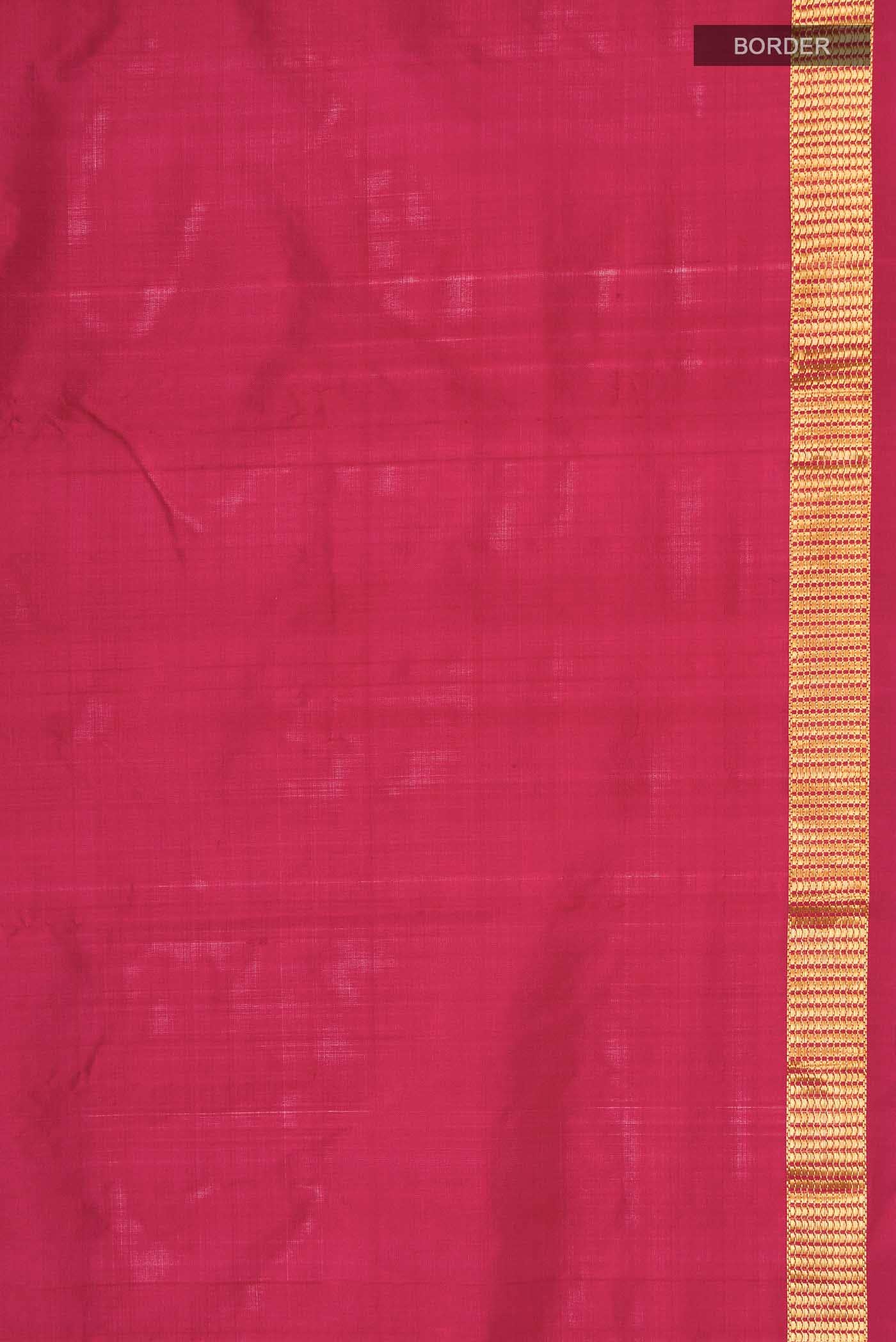 Maroon Kanchipuram Silk Saree