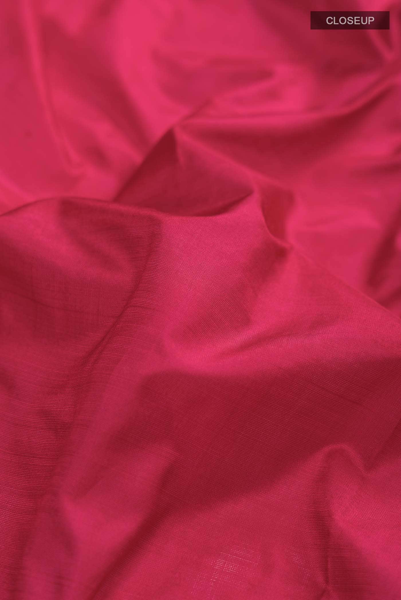 Maroon Kanchipuram Silk Saree