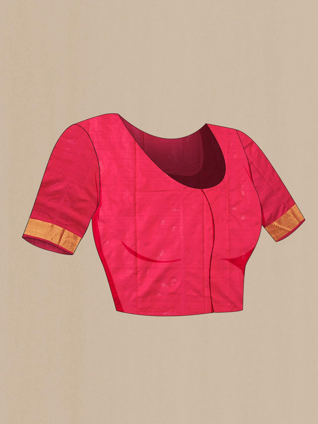 Red Kanchipuram Silk Saree