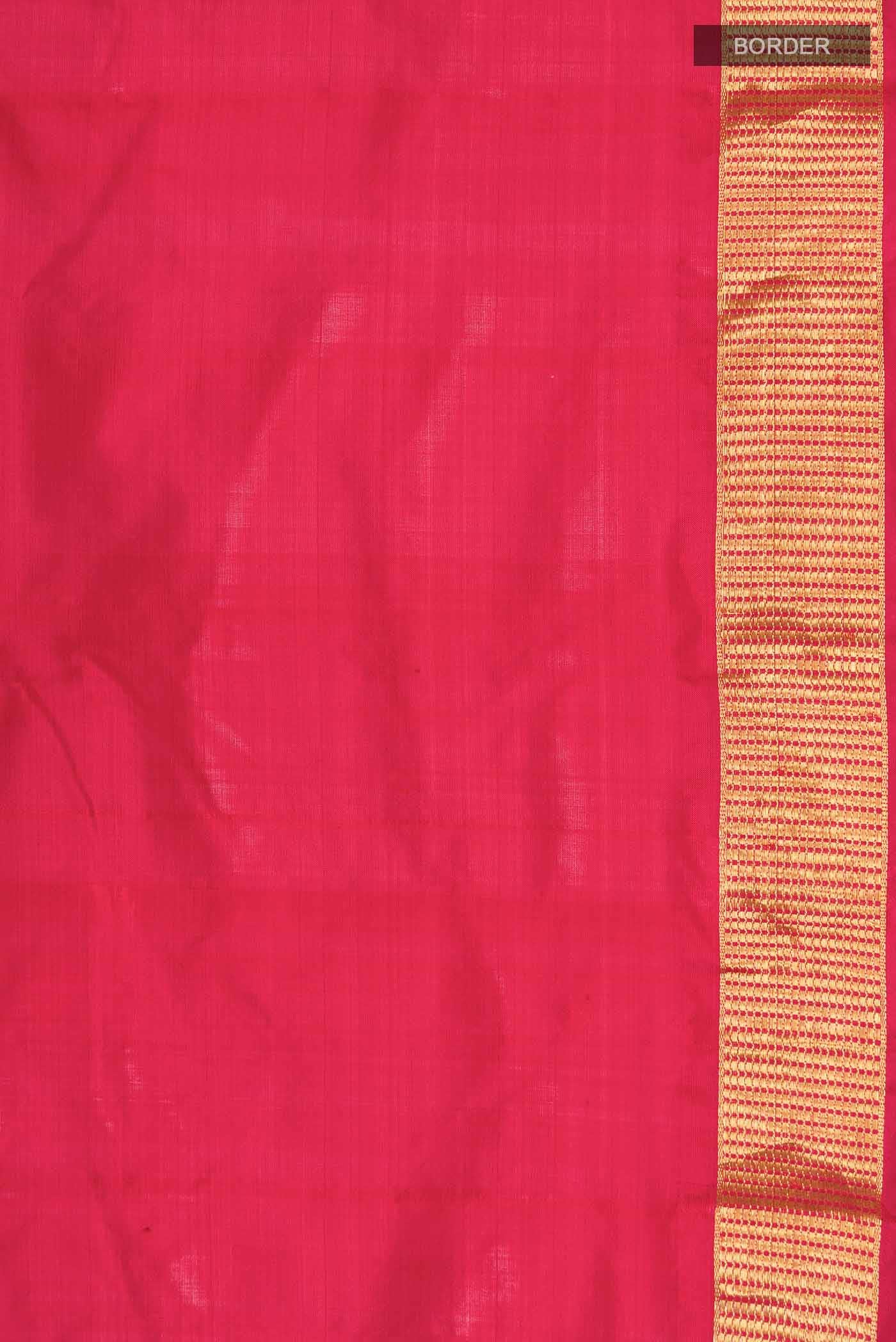 Red Kanchipuram Silk Saree