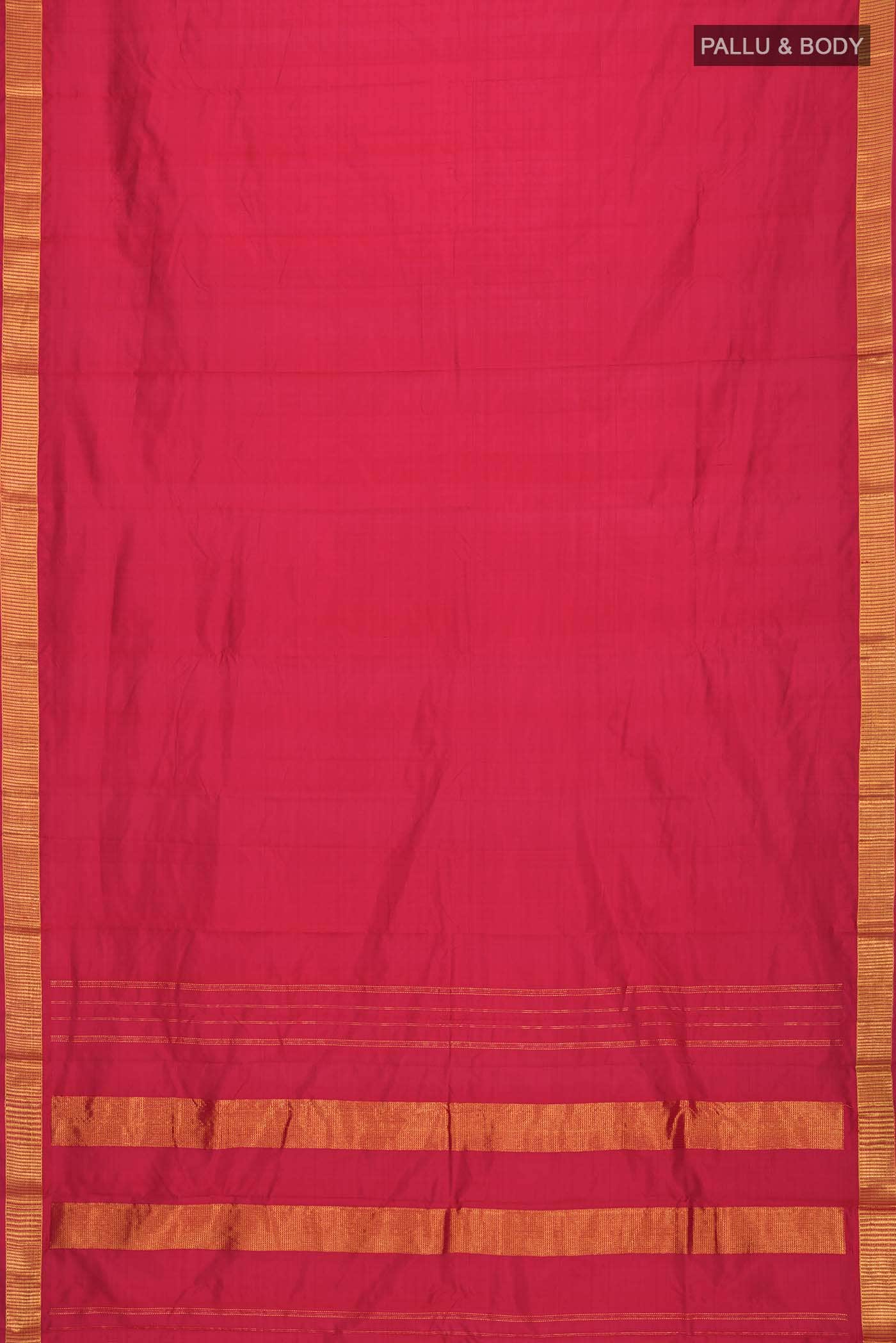 Red Kanchipuram Silk Saree