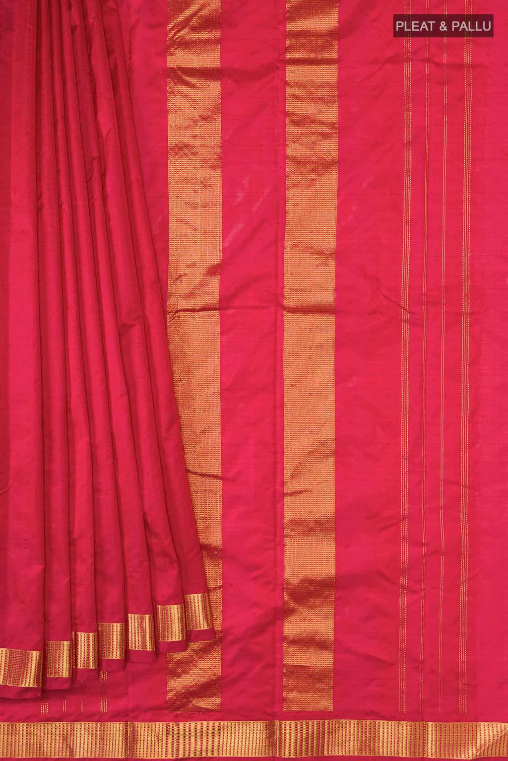 Red Kanchipuram Silk Saree
