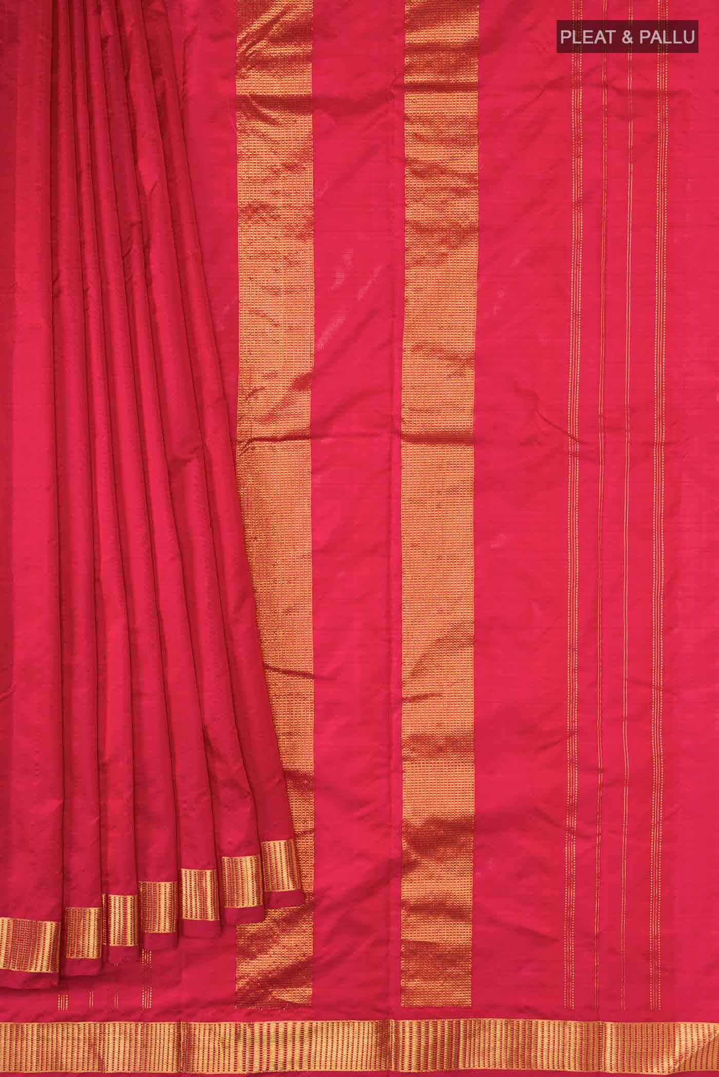 Red Kanchipuram Silk Saree