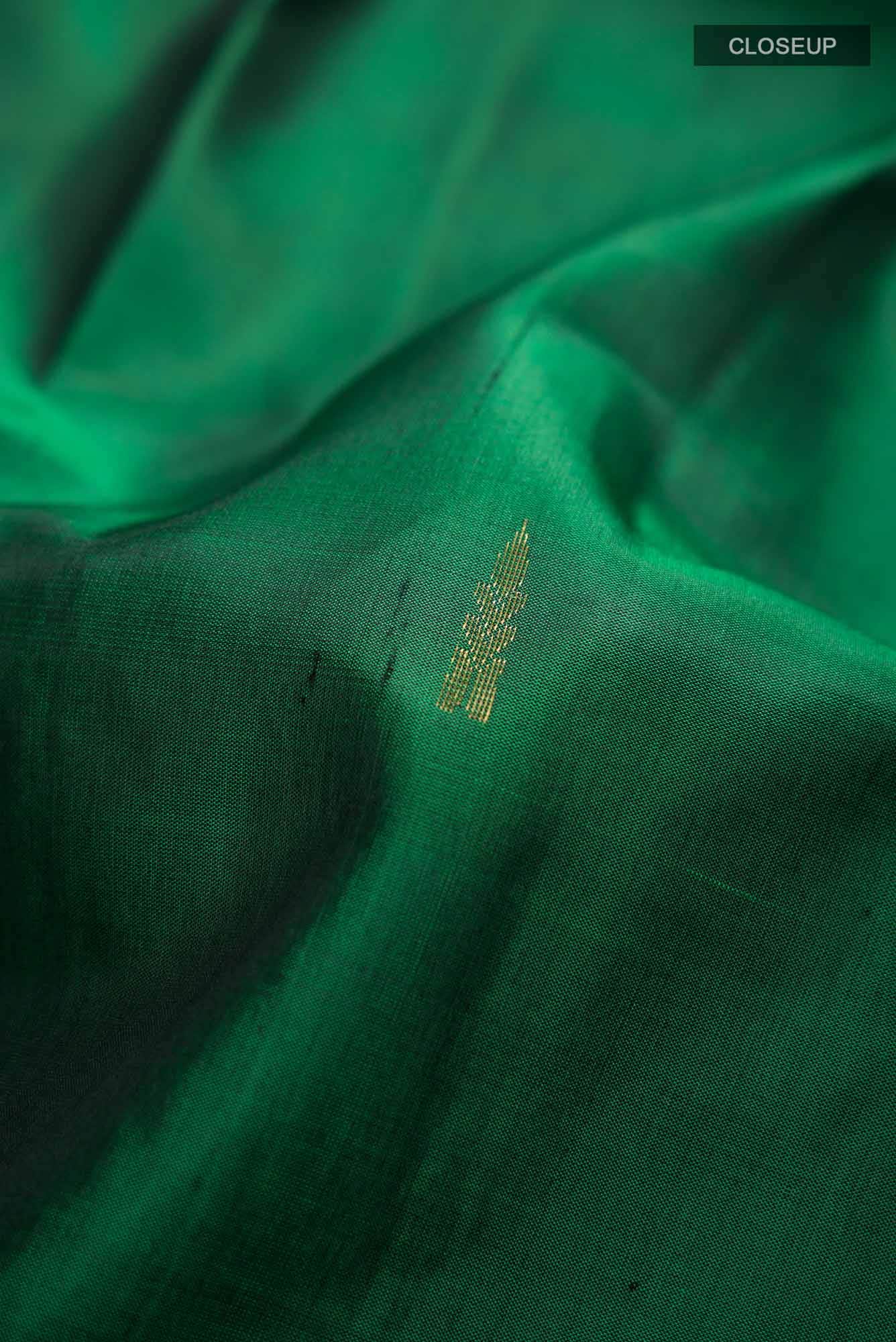 Green Kanchipuram Silk Saree