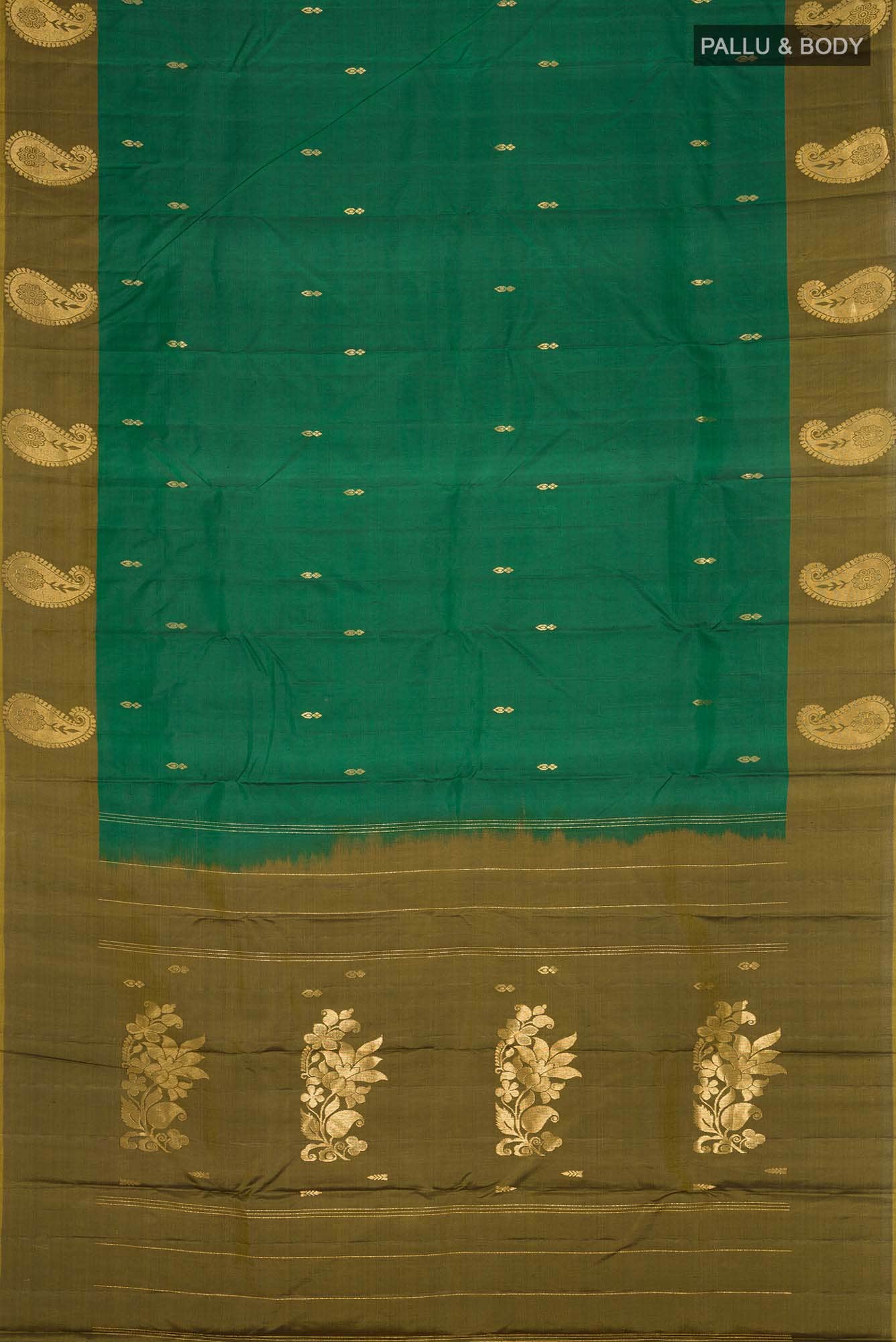 Green Kanchipuram Silk Saree