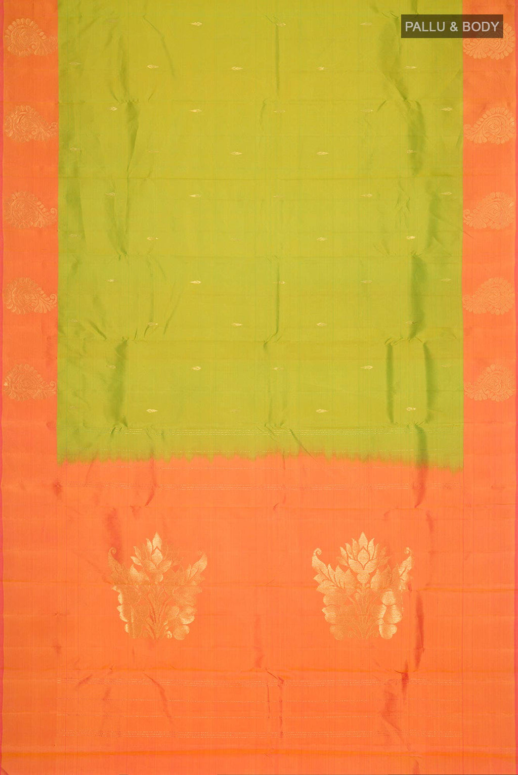 Green Kanchipuram Silk Saree