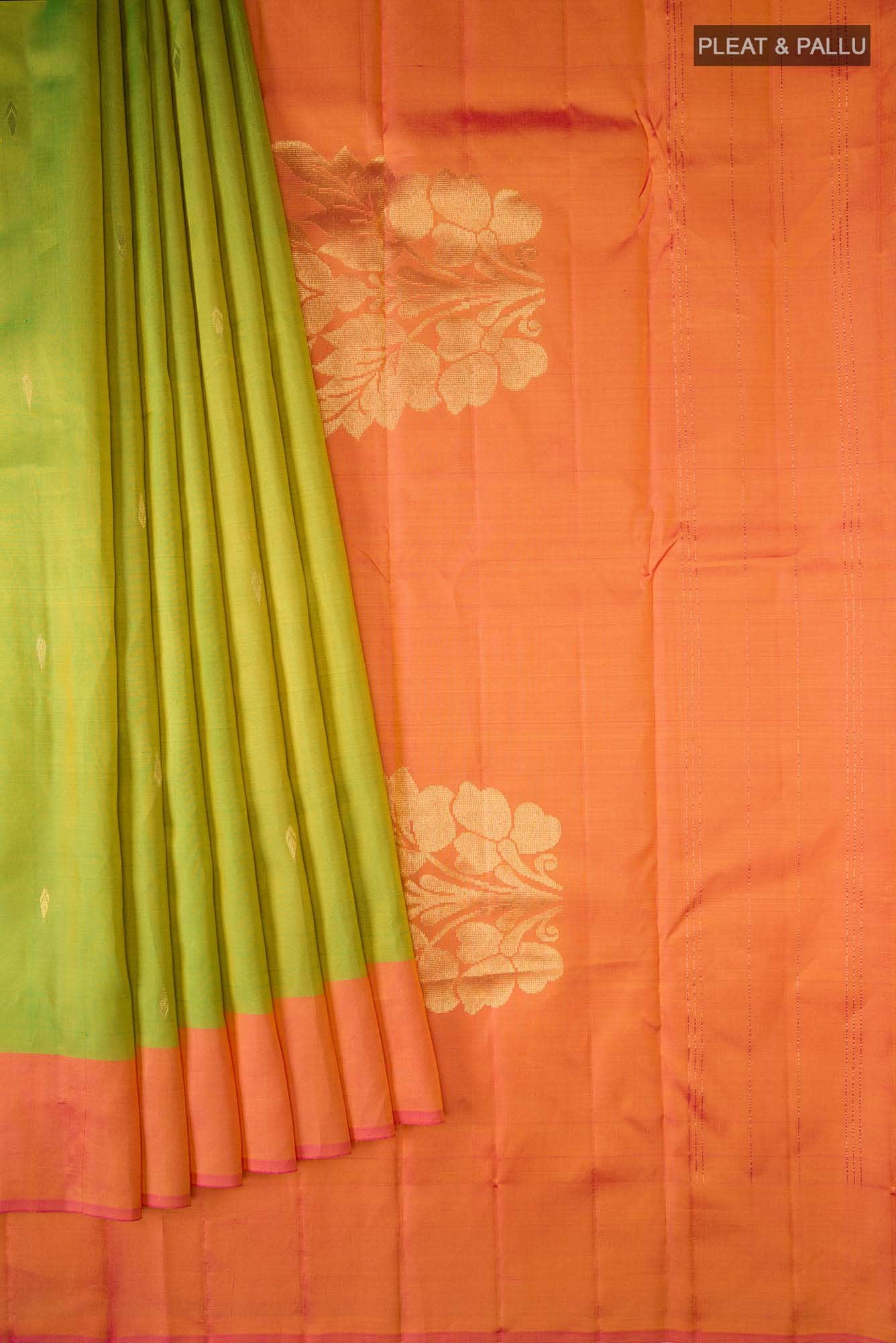 Green Kanchipuram Silk Saree