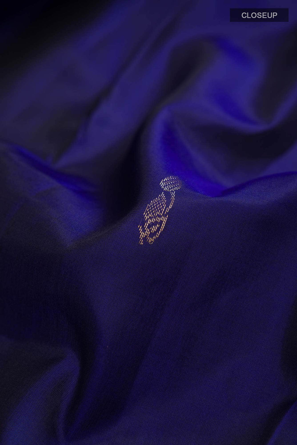 Blue Kanchipuram Silk Saree