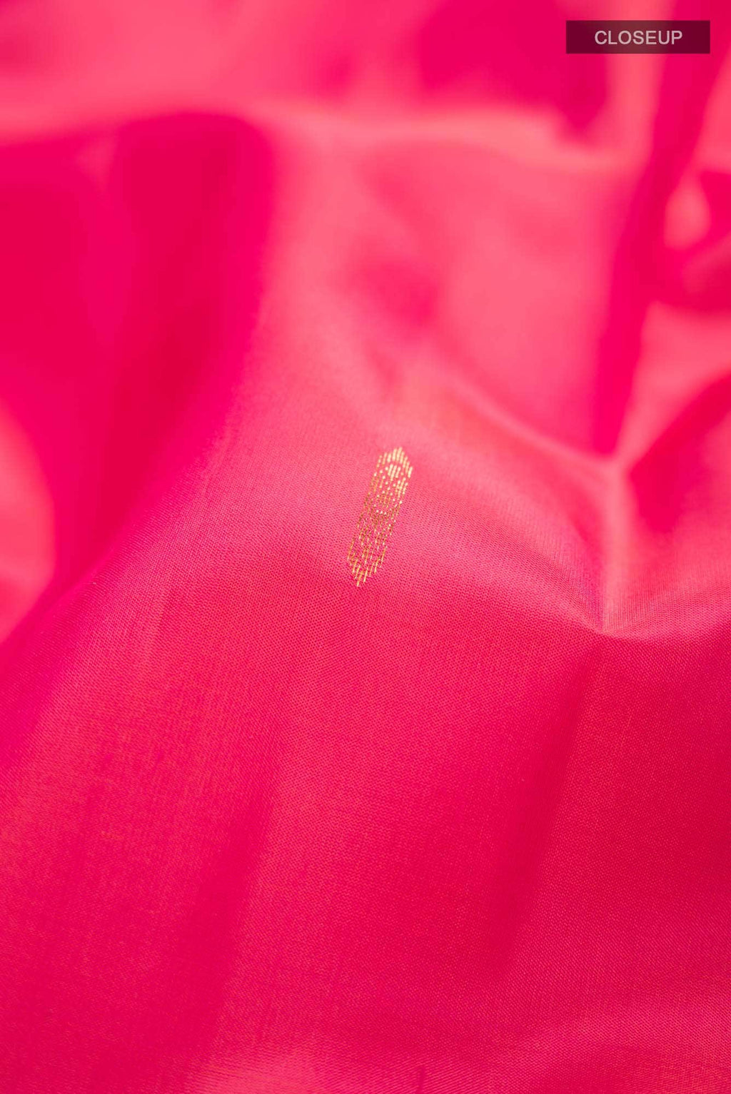 Pink with Orange Dual Tone Kanchipuram Silk Saree