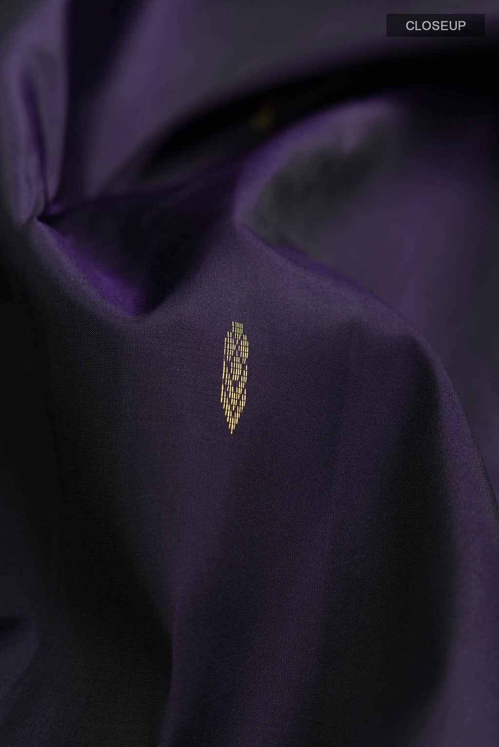 Navy Blue Kanchipuram Silk Saree