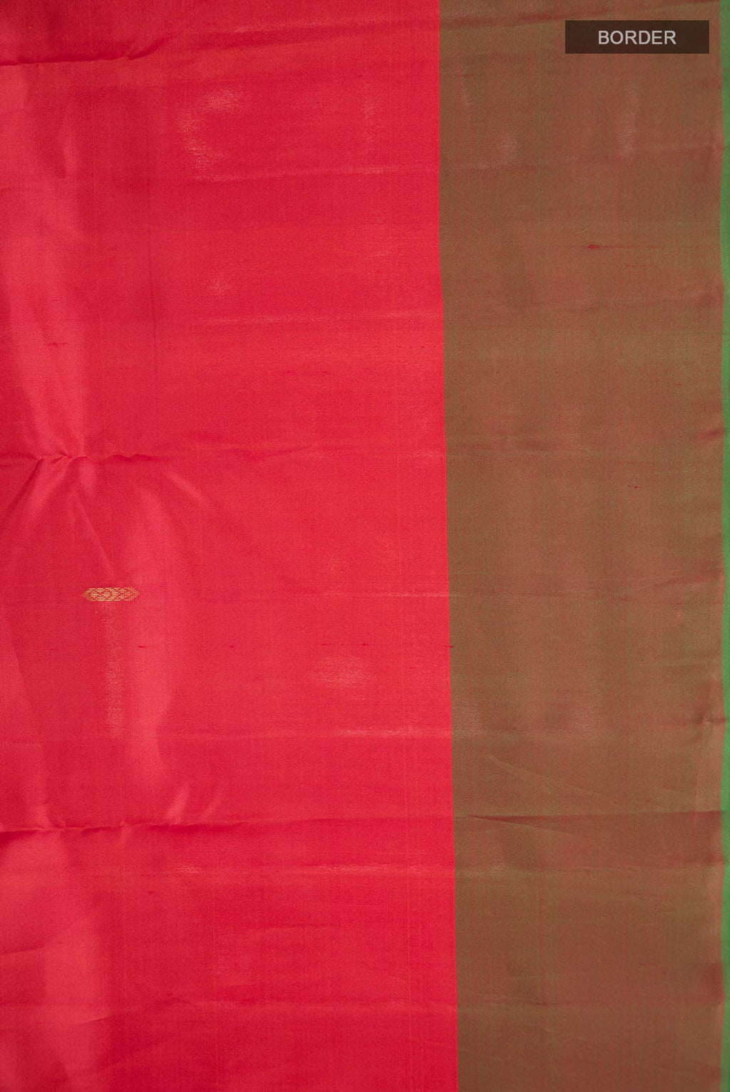 Orange Kanchipuram Silk Saree