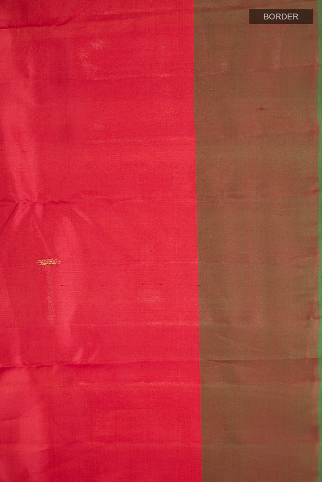Orange Kanchipuram Silk Saree