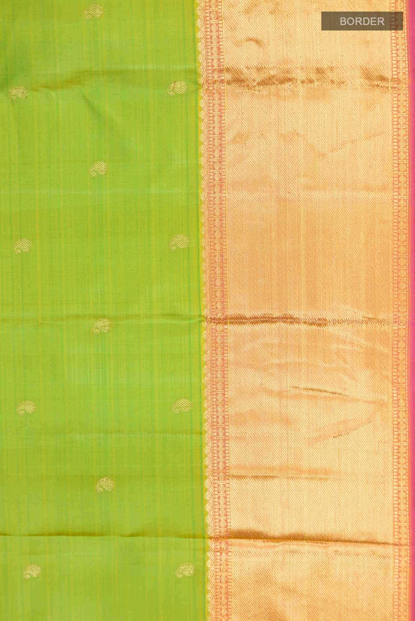Green Kanchipuram Silk Saree