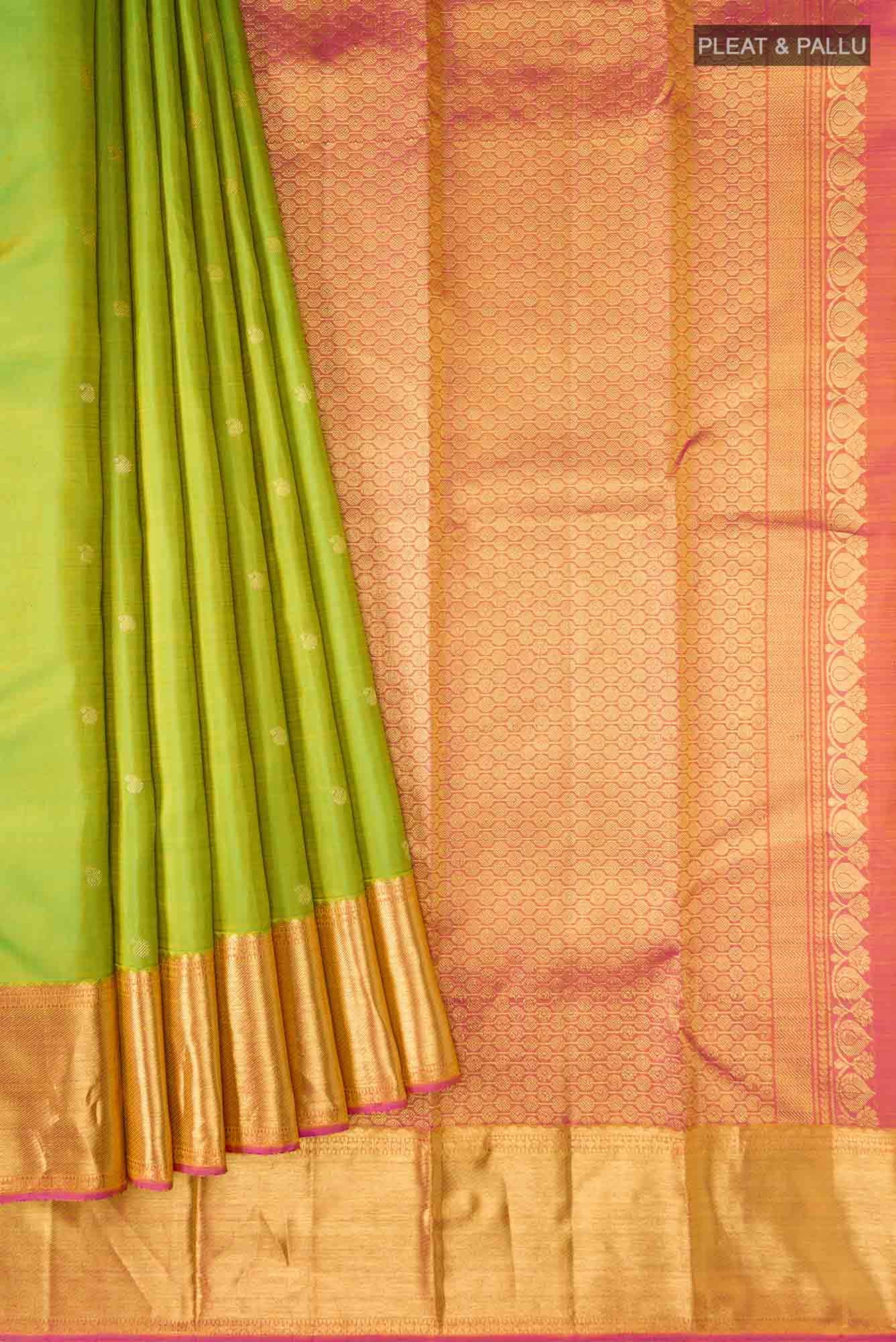 Green Kanchipuram Silk Saree