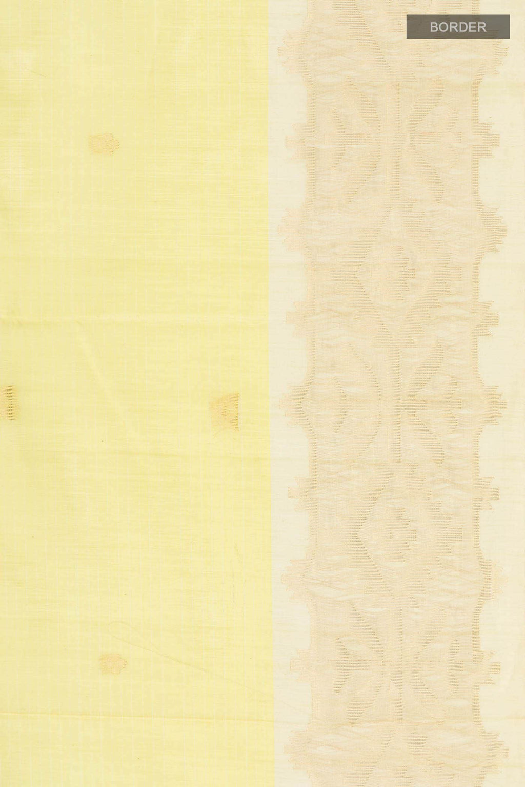 Yellow Silk Cotton Saree