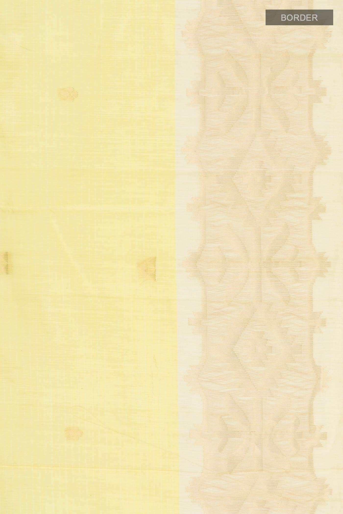 Yellow Silk Cotton Saree