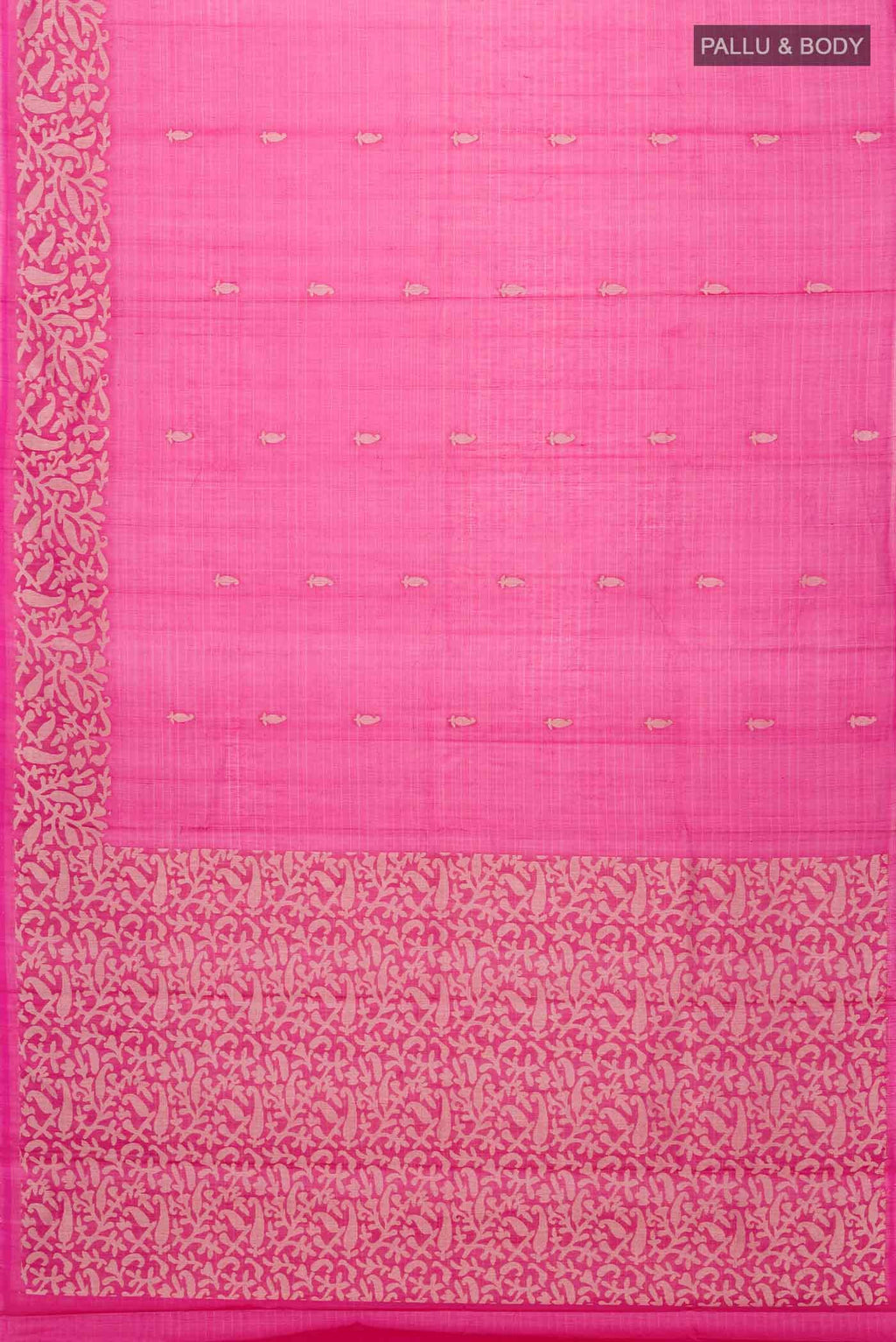 Pink Silk Cotton Saree