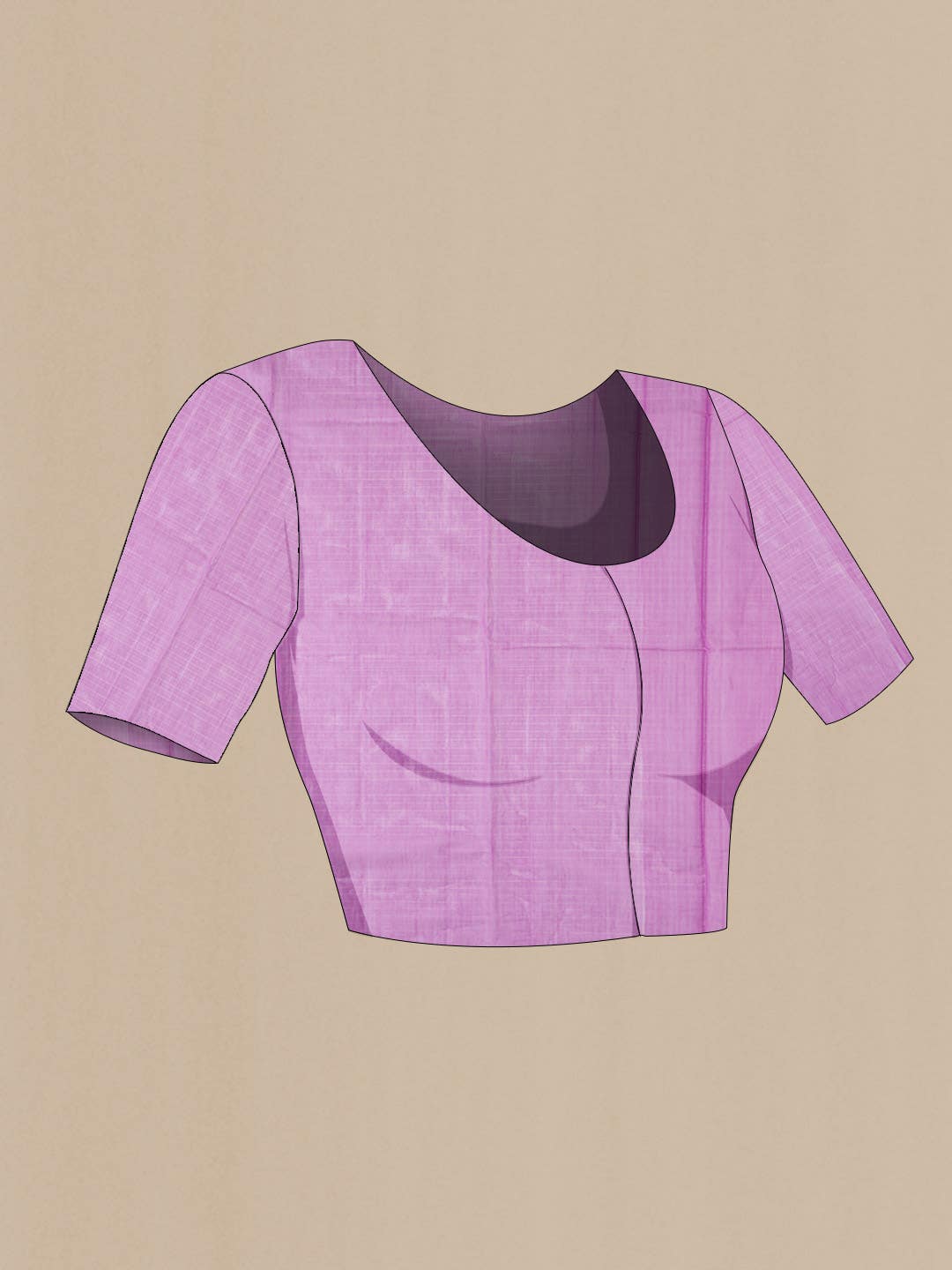 Lavender Silk Cotton Saree
