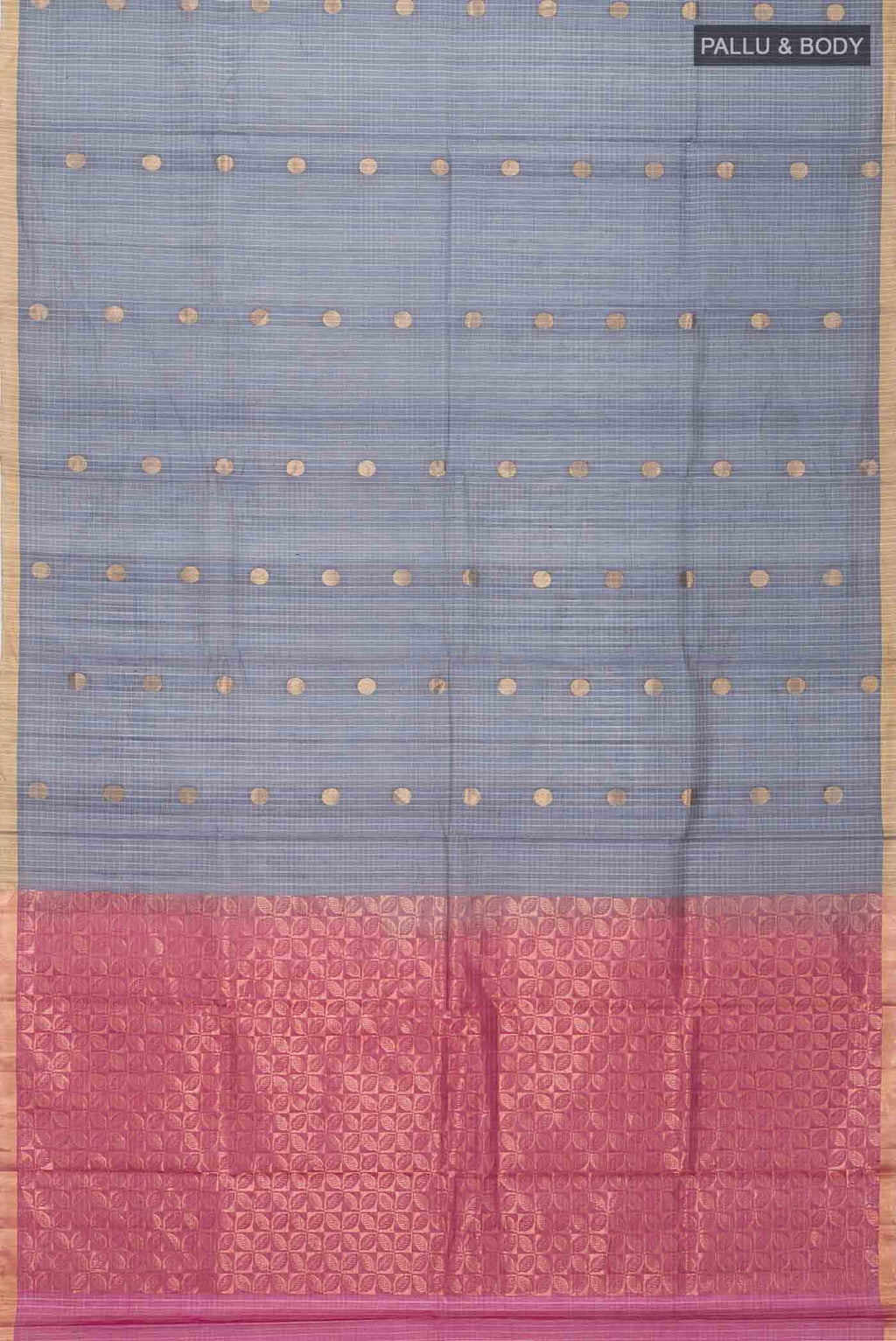Blue Silk Cotton Saree