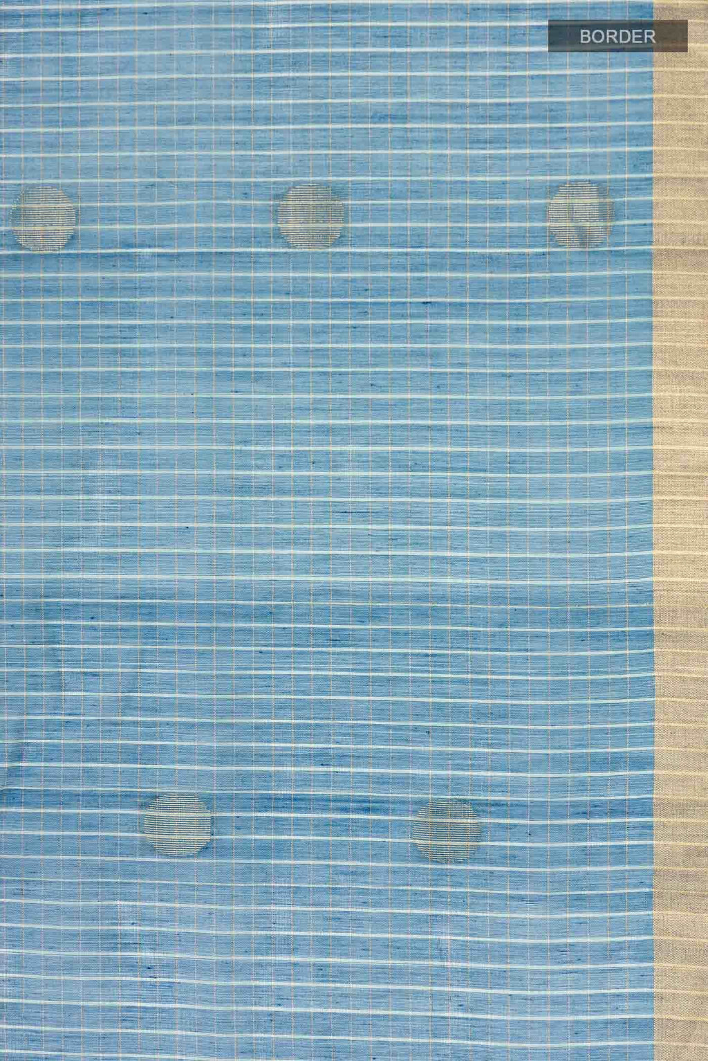Blue Silk Cotton Saree