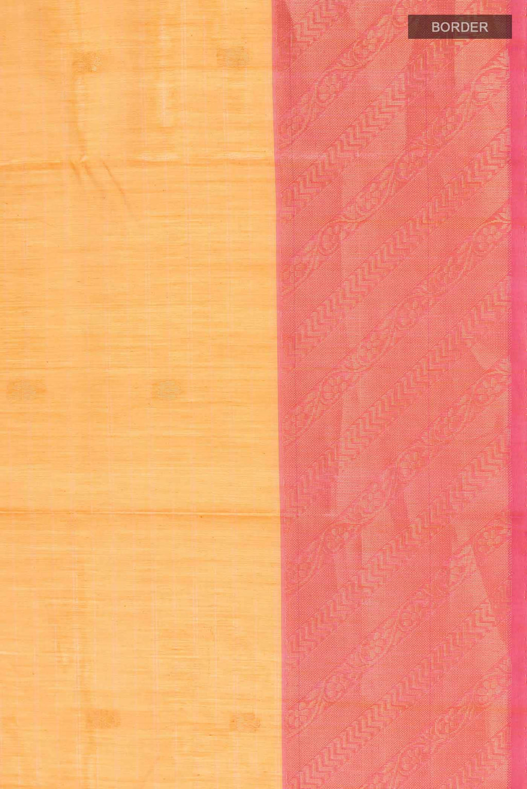 Yellow Silk Cotton Saree