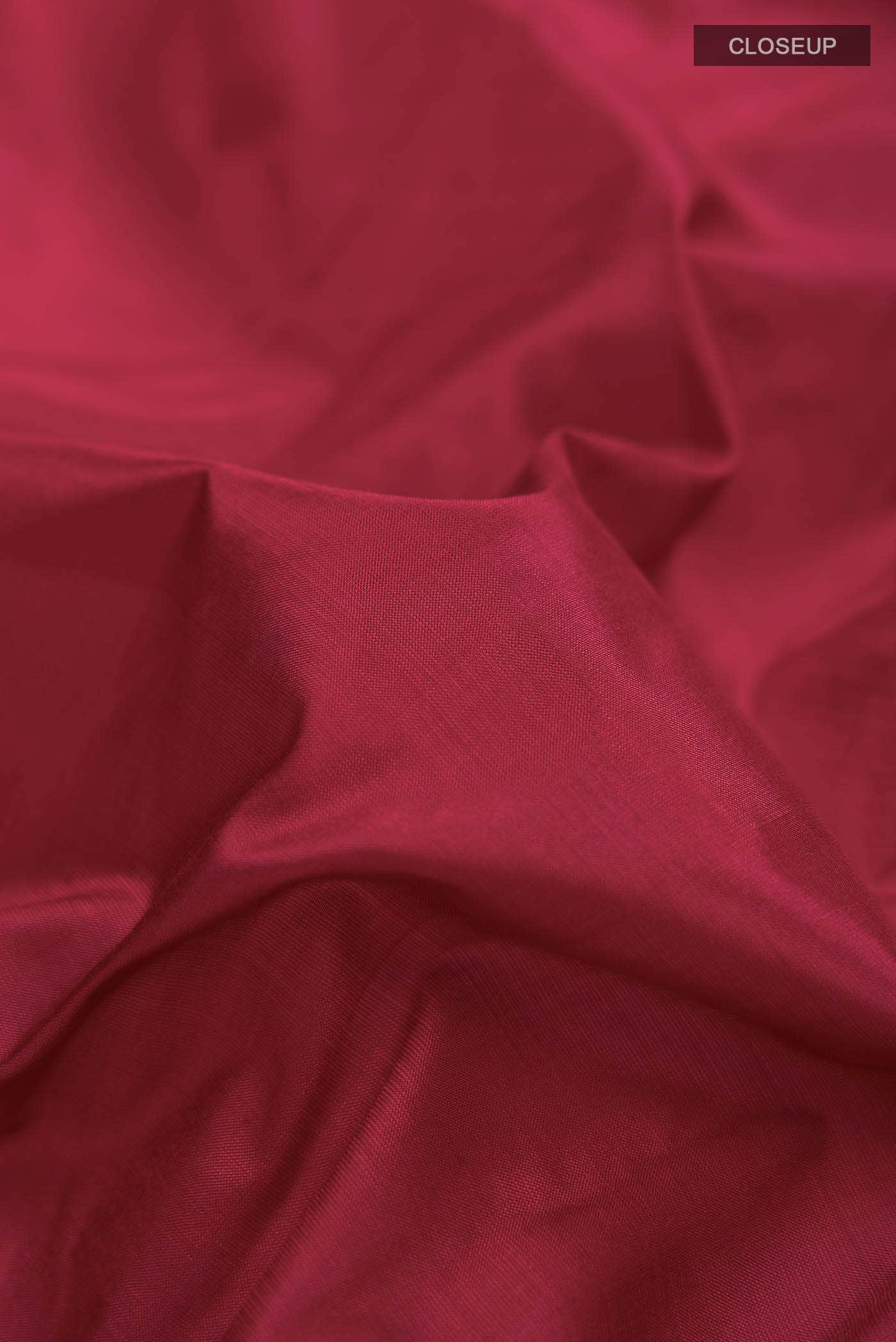 Maroon Kanchipuram Silk Saree