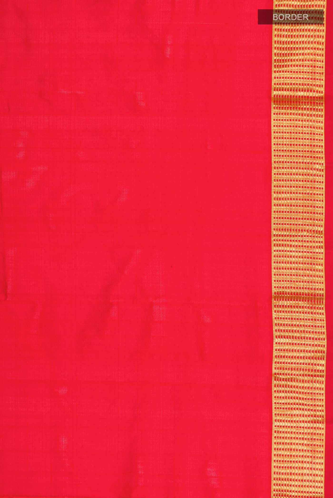 Red Kanchipuram Silk Saree