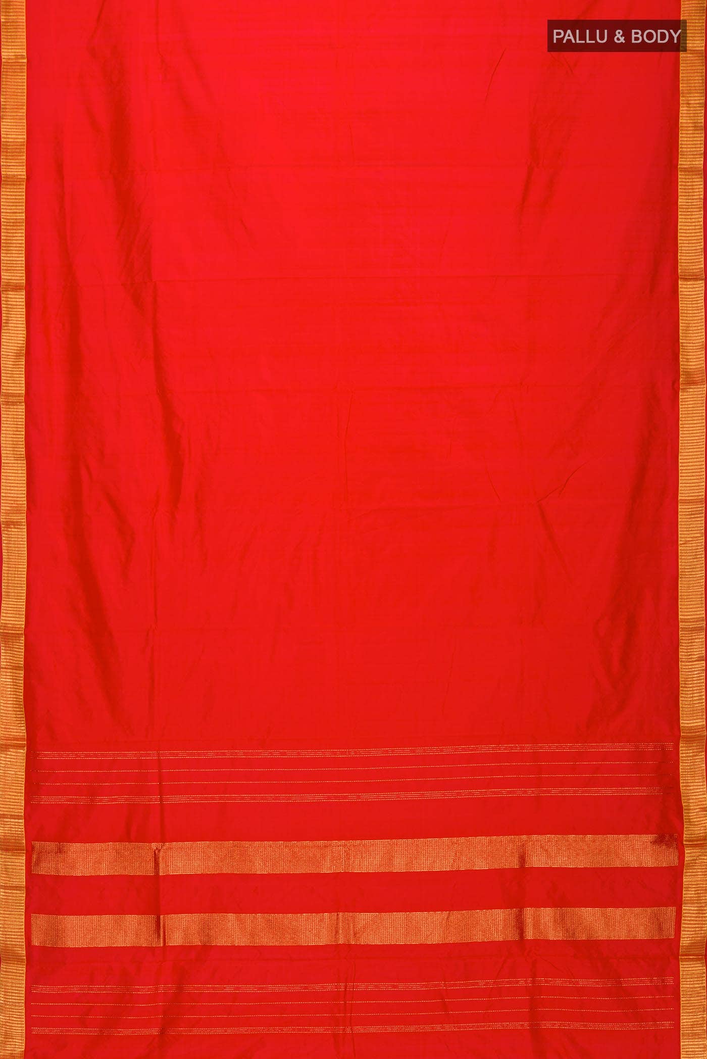 Red Kanchipuram Silk Saree