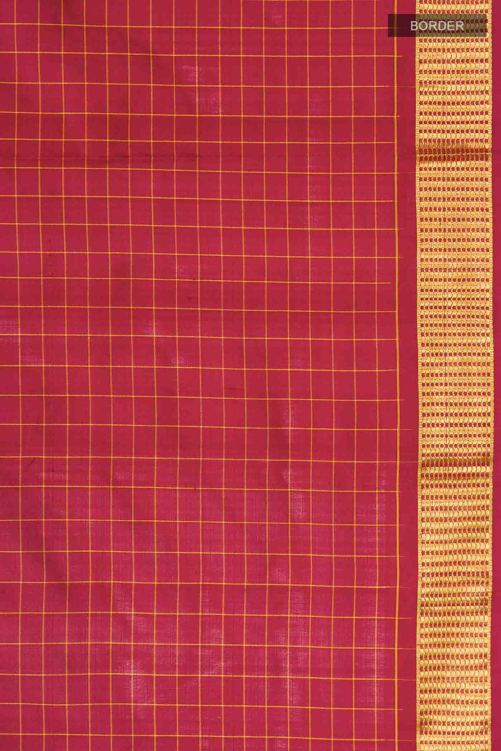 Maroon Kanchipuram Silk Saree