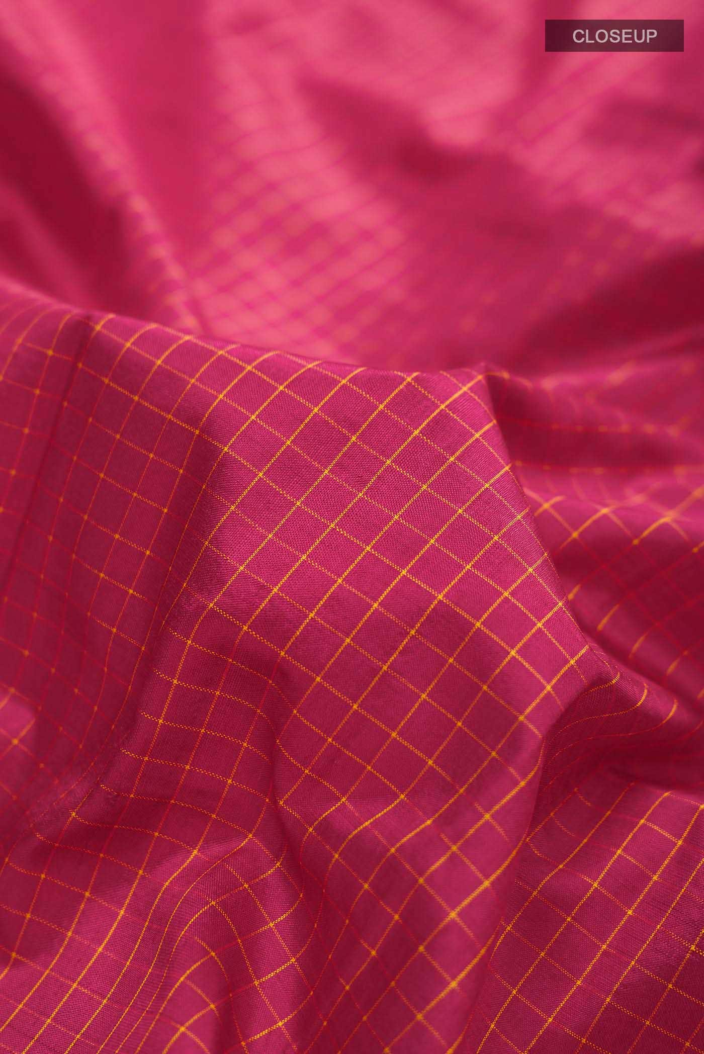 Maroon Kanchipuram Silk Saree