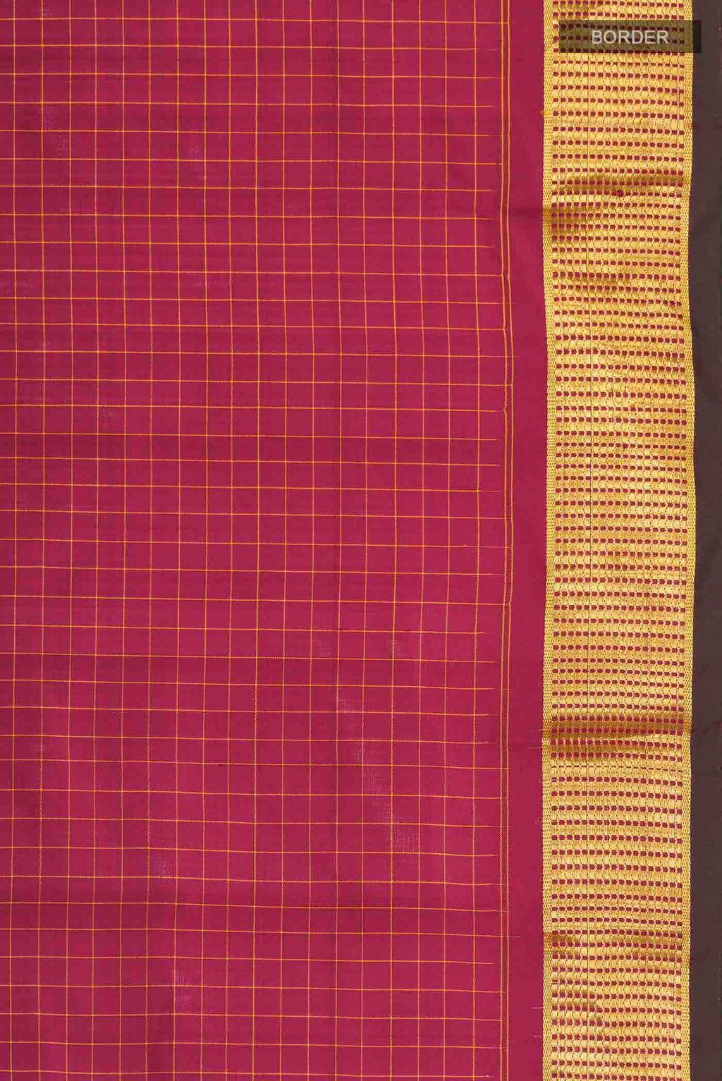 Maroon Kanchipuram Silk Saree