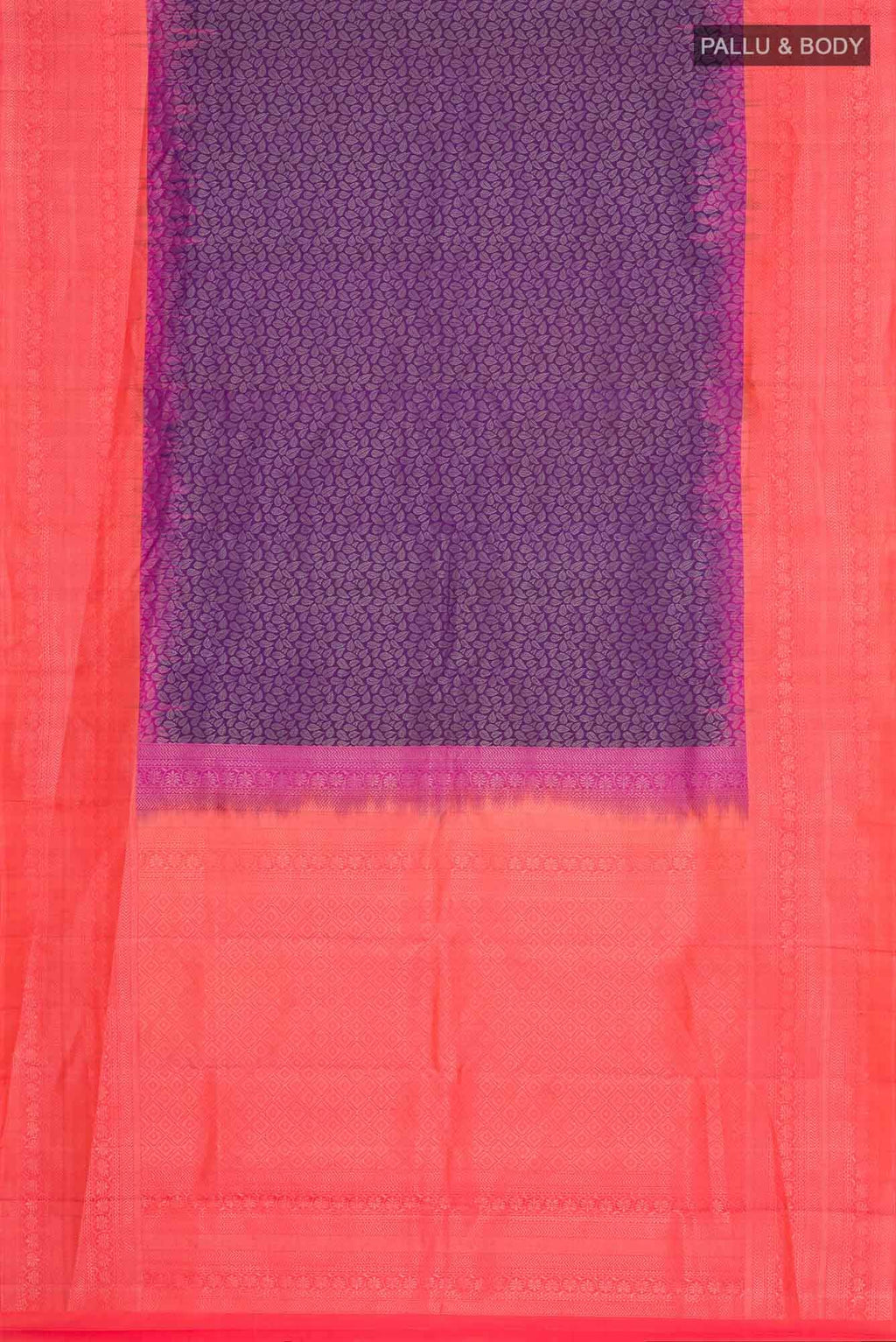 Violet Kanchipuram Silk Saree