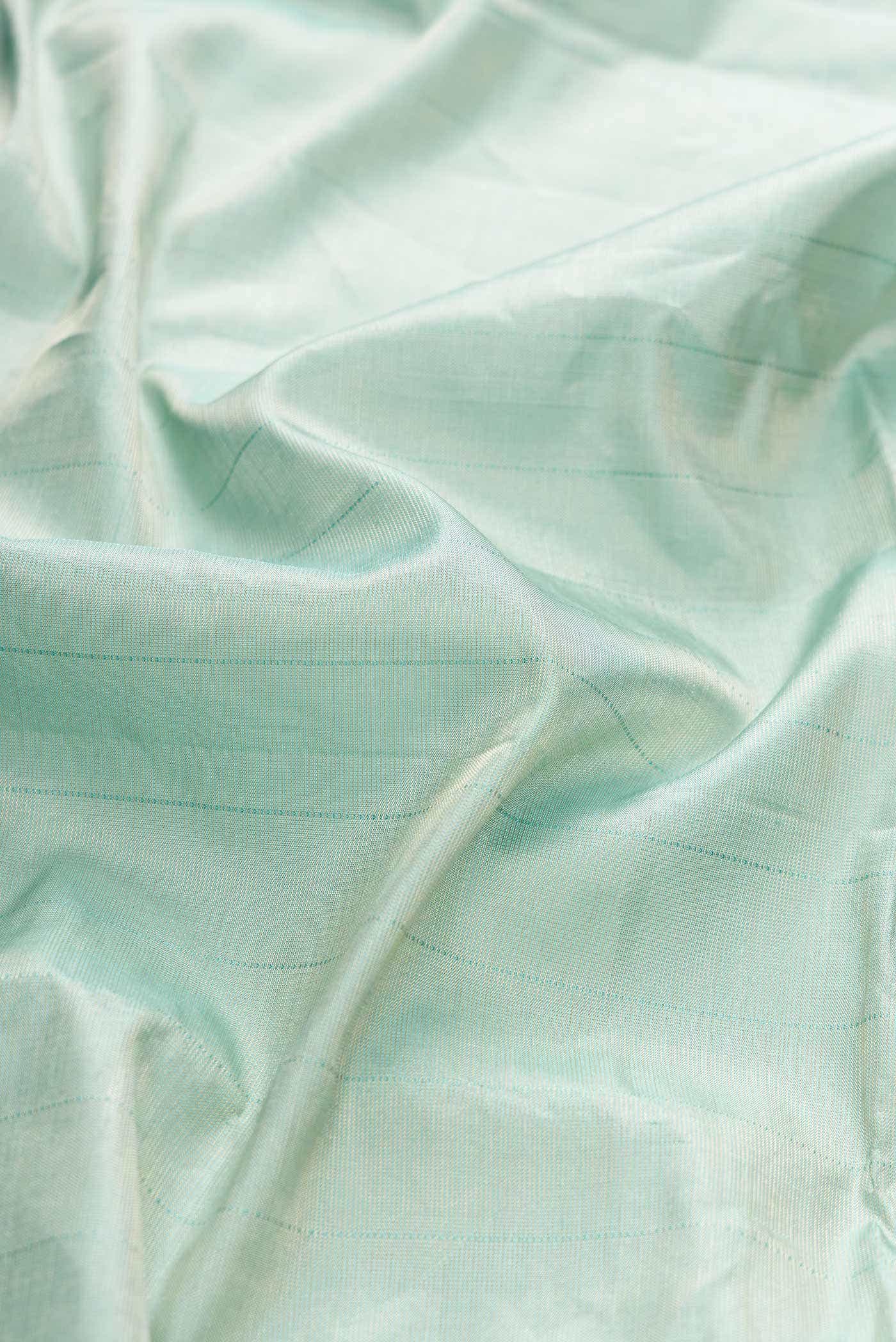Light Blue Dual Tone Soft Silk Saree
